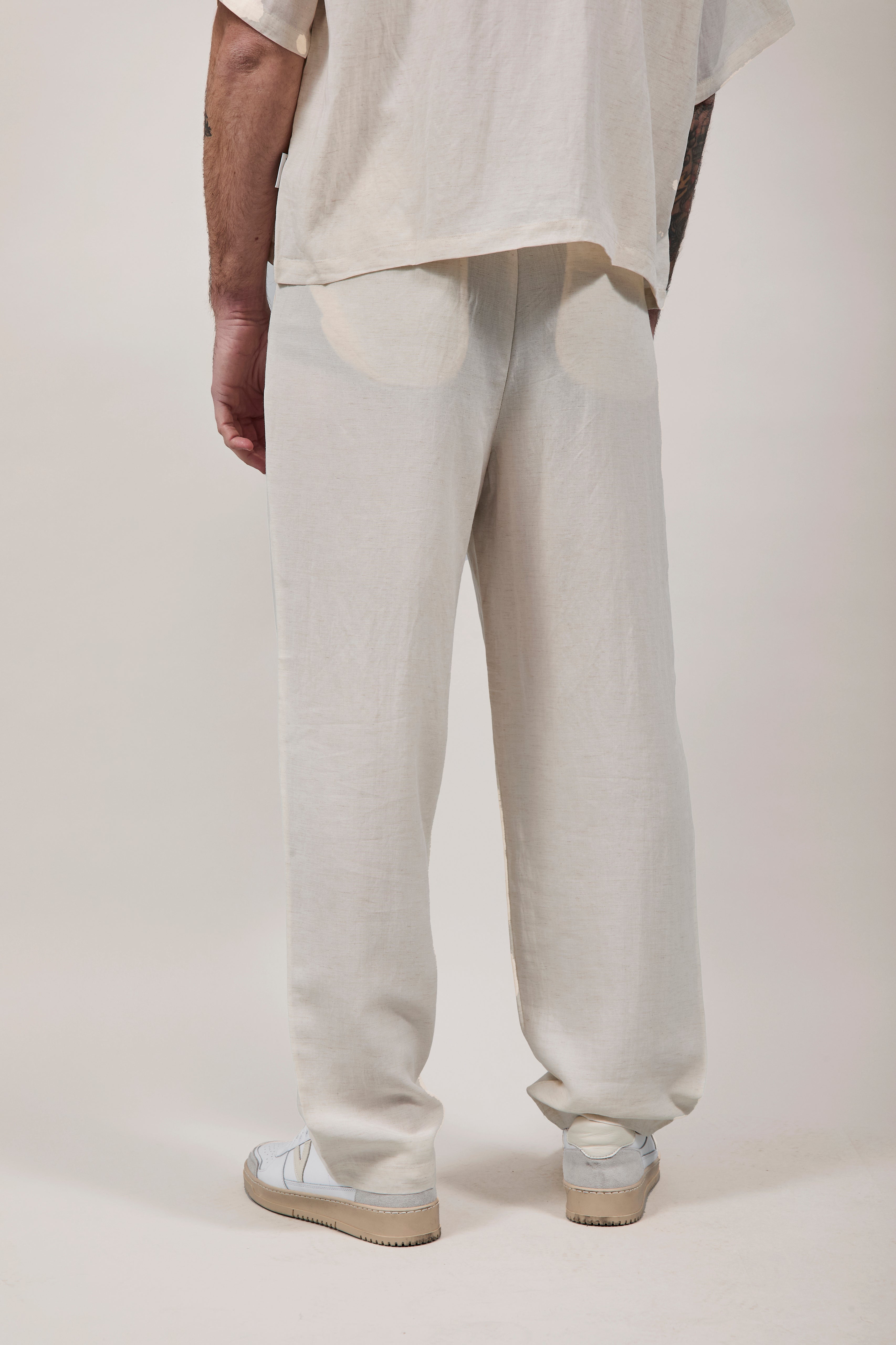 Pantalone Berna Tencel 102 Panna