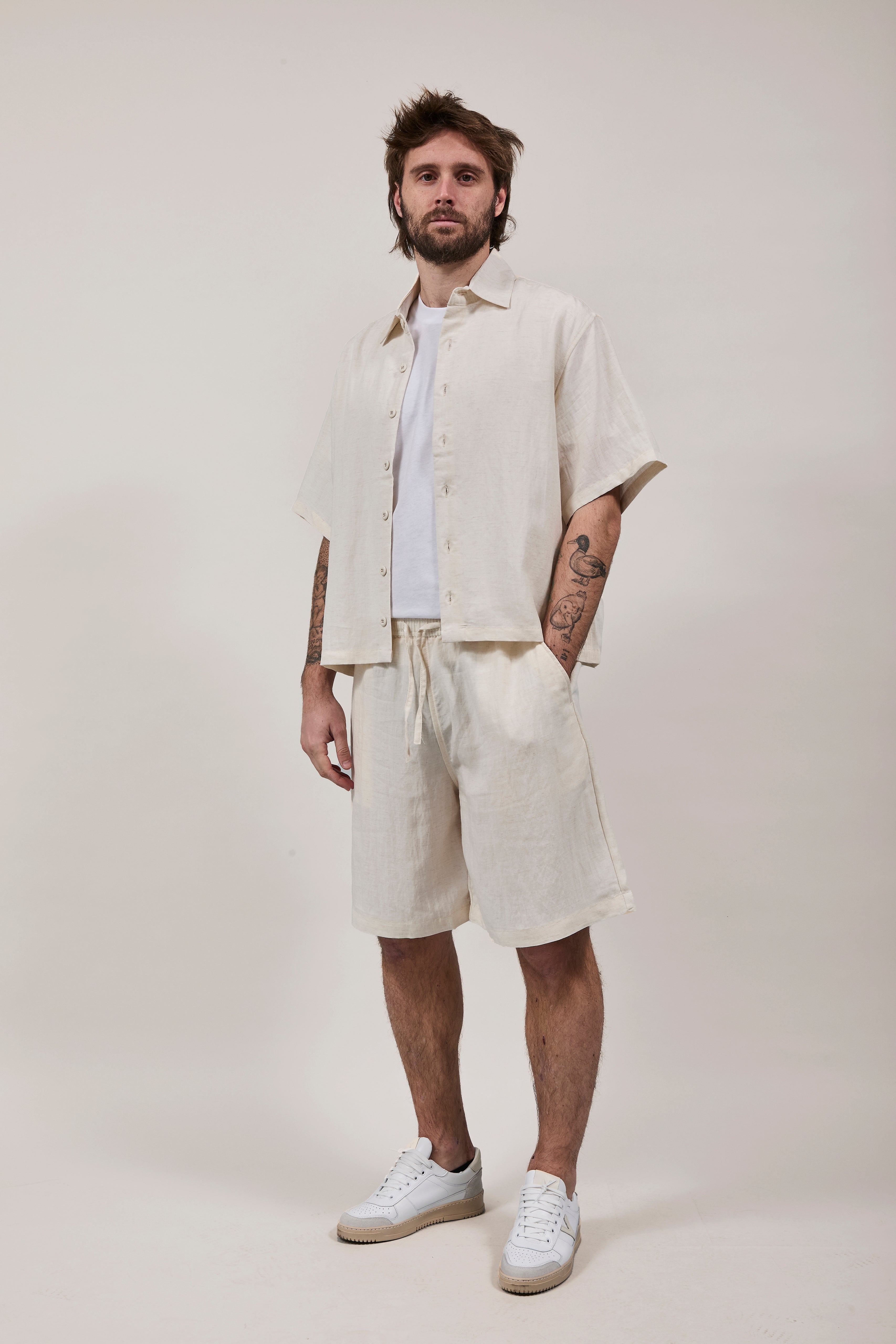 Bermuda Berna Tencel 102 Panna