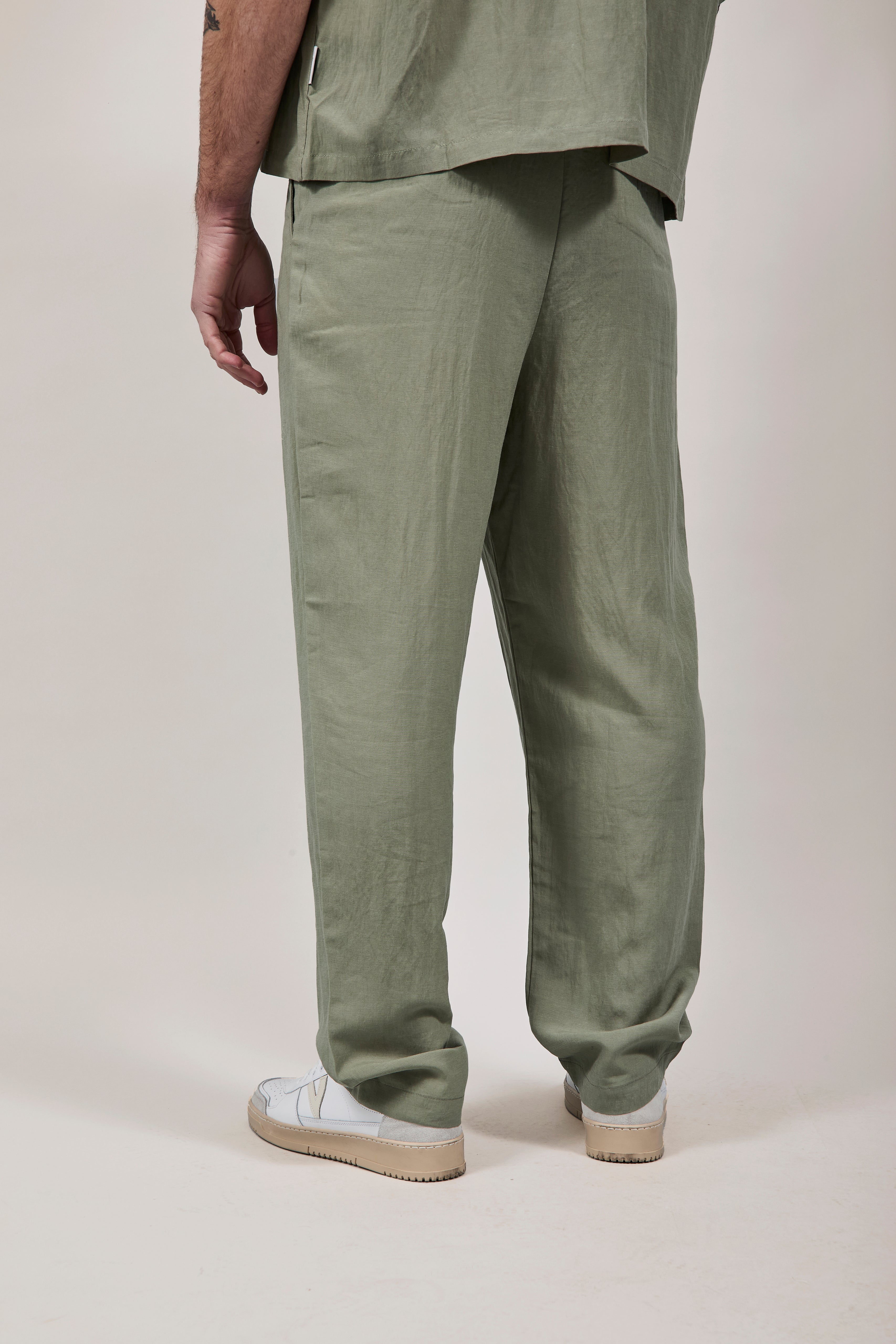 Pantalone Berna Tencel 102 Salvia