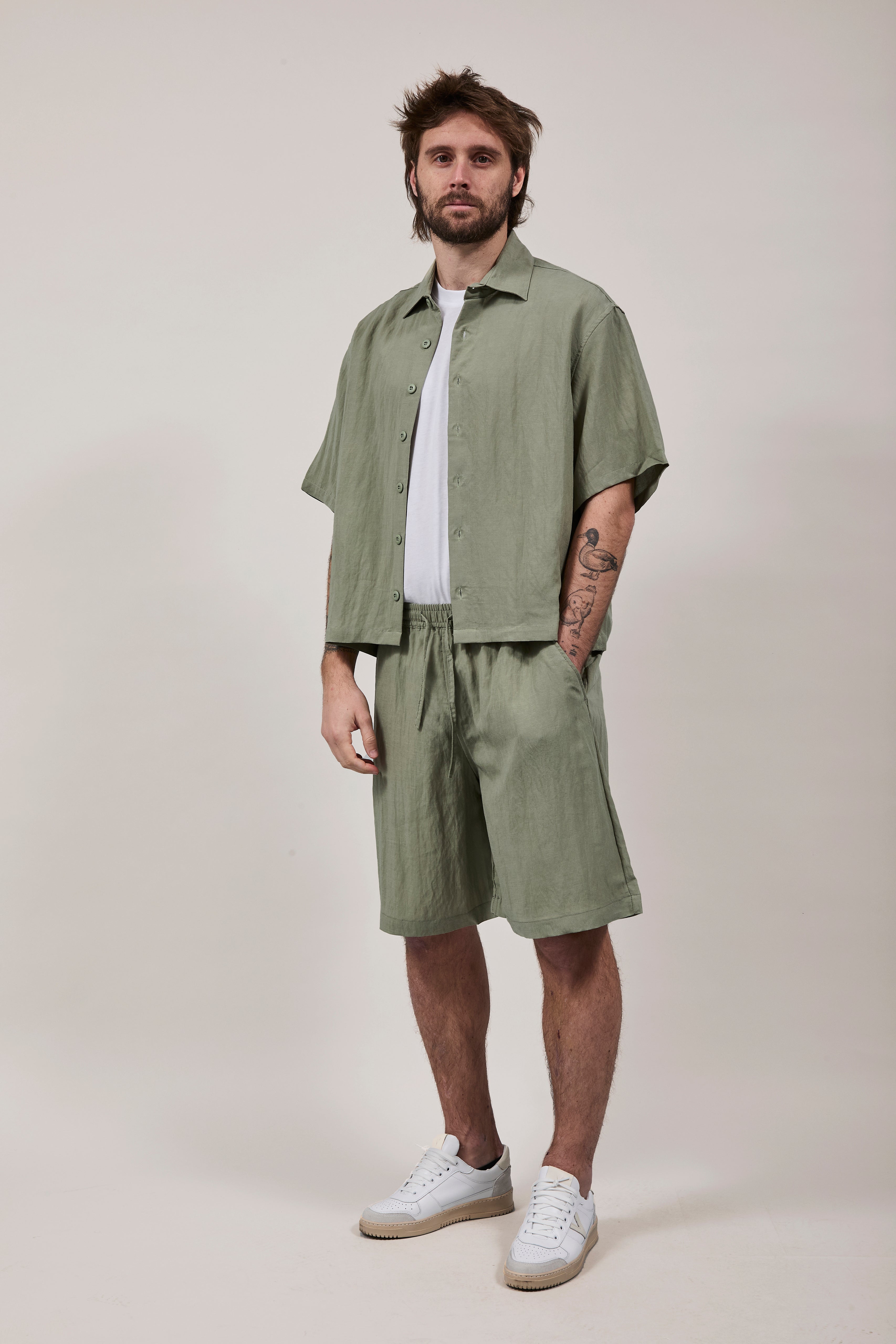 Bermuda Berna Tencel 102 Salvia