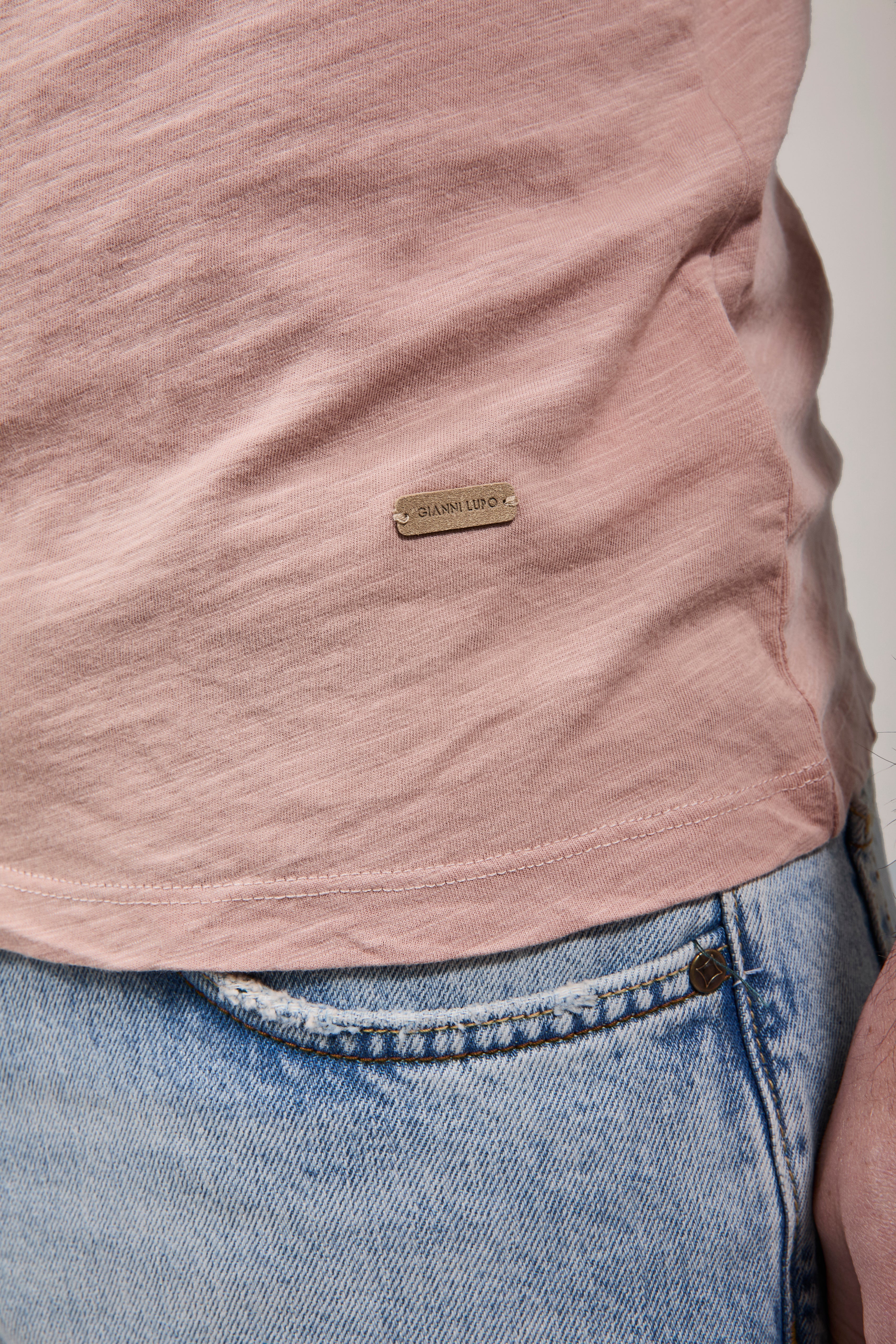 T-Shirt Gianni Lupo 1053 Cipria