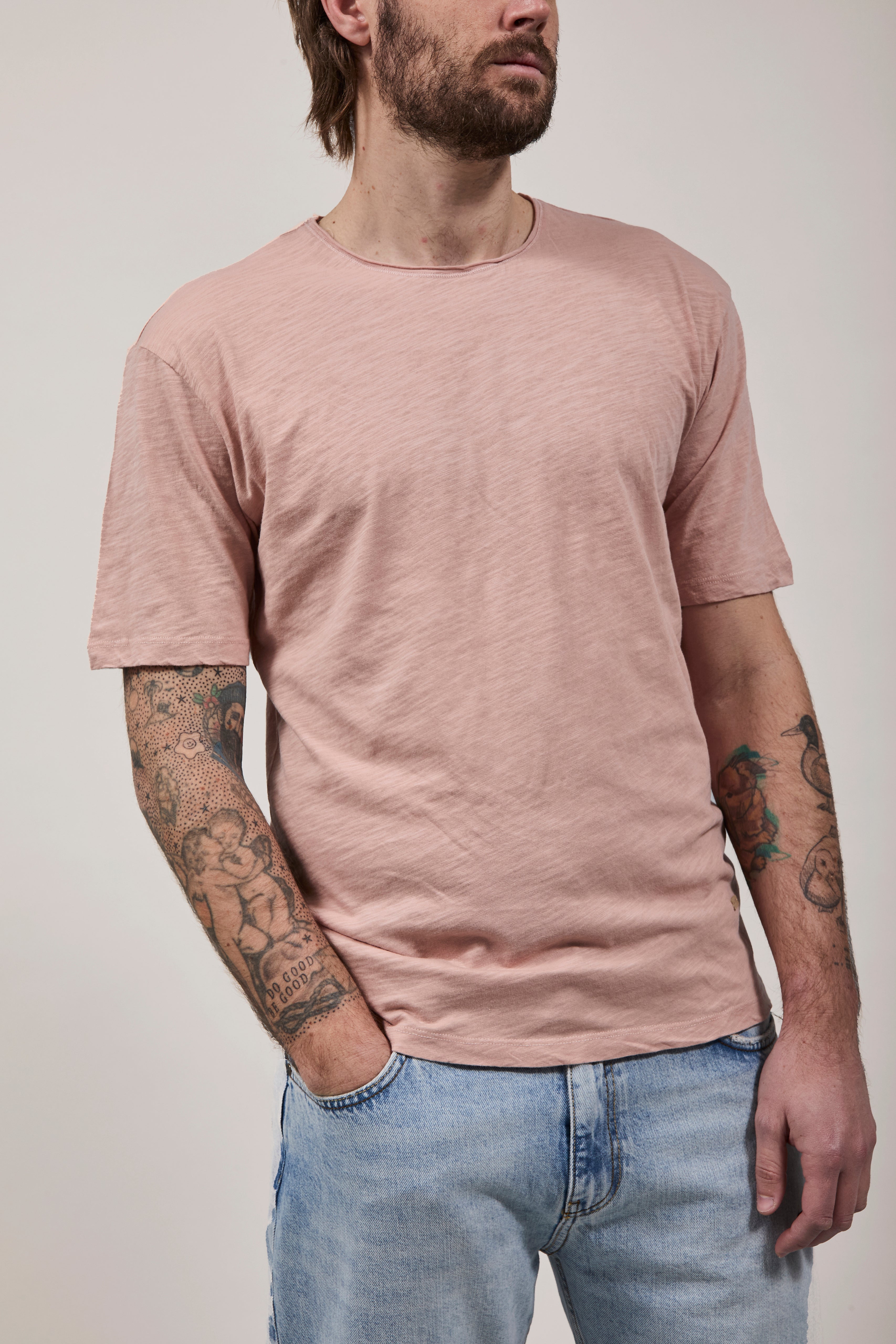 T-Shirt Gianni Lupo 1053 Cipria