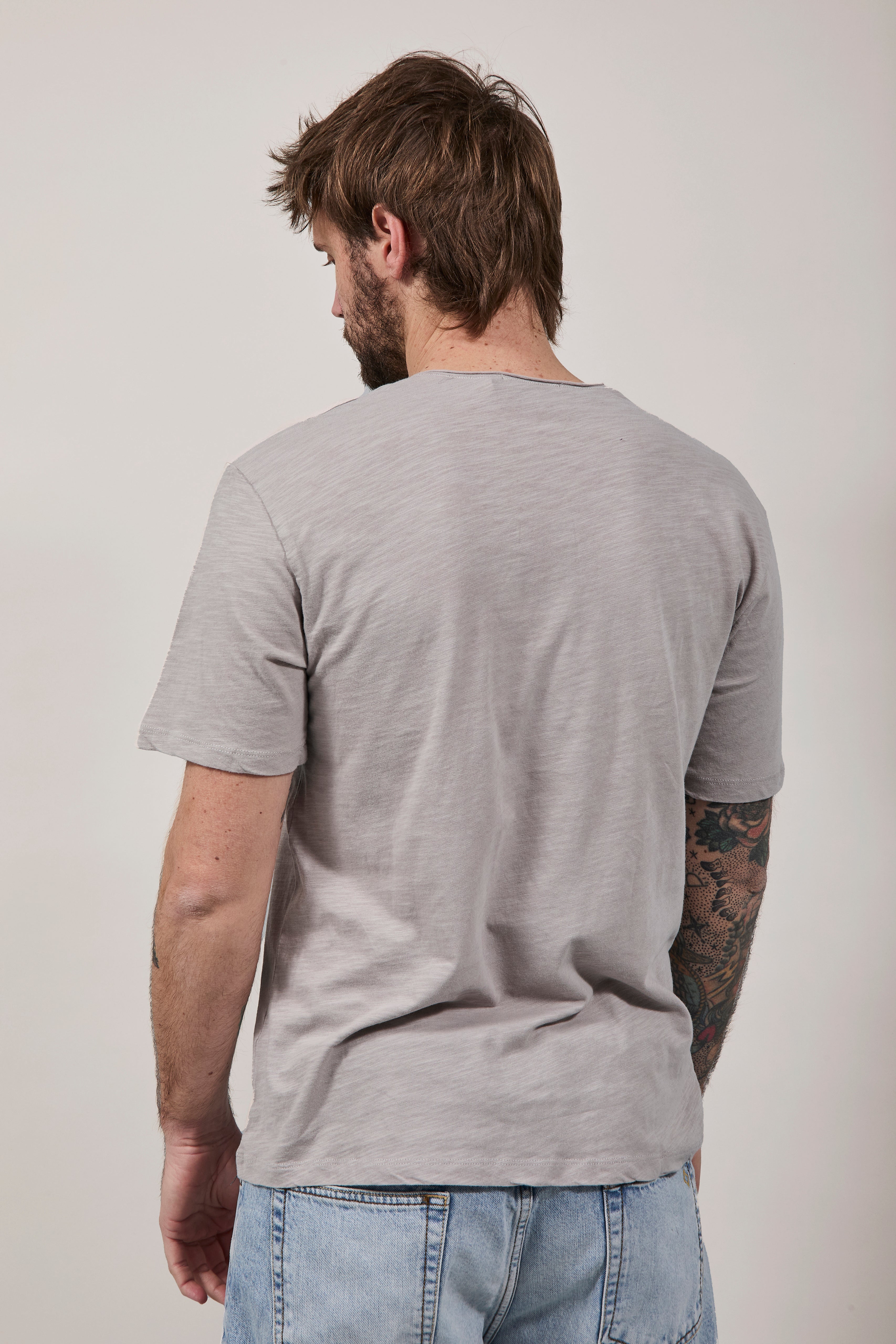 T-Shirt Gianni Lupo 1053 Grigio Chiaro
