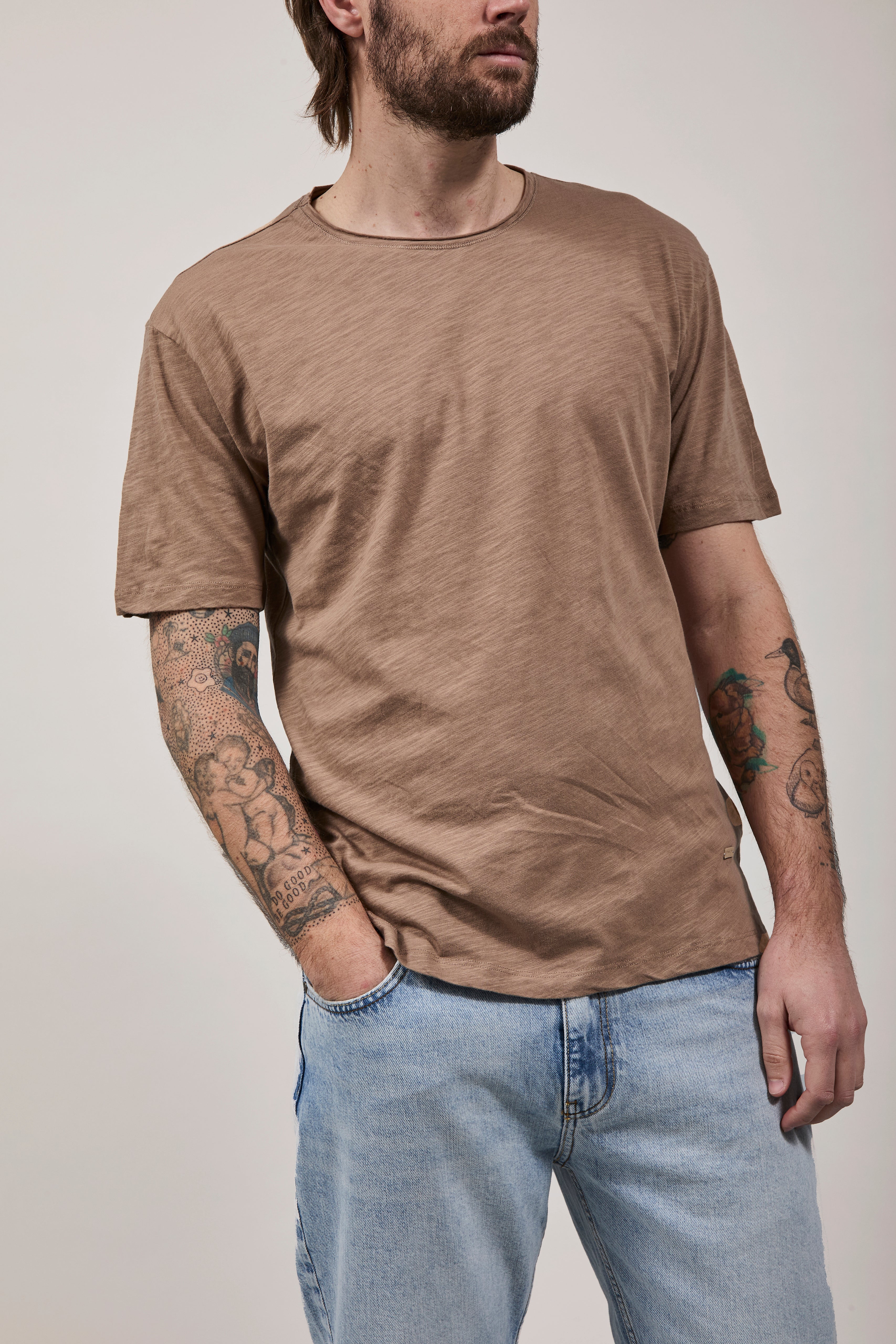 T-Shirt Gianni Lupo 1053 Cammello