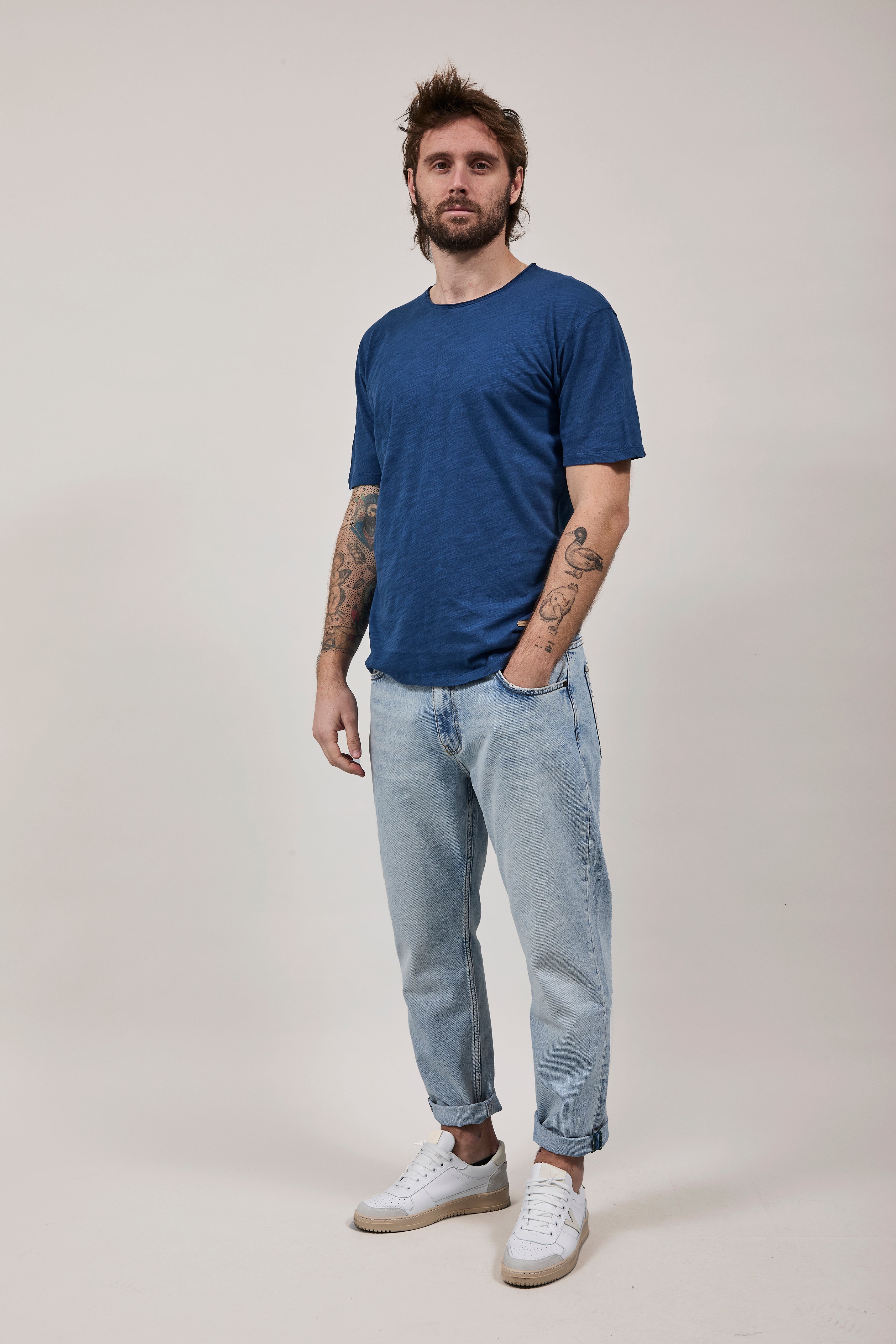 T-Shirt Gianni Lupo 1053 Denim