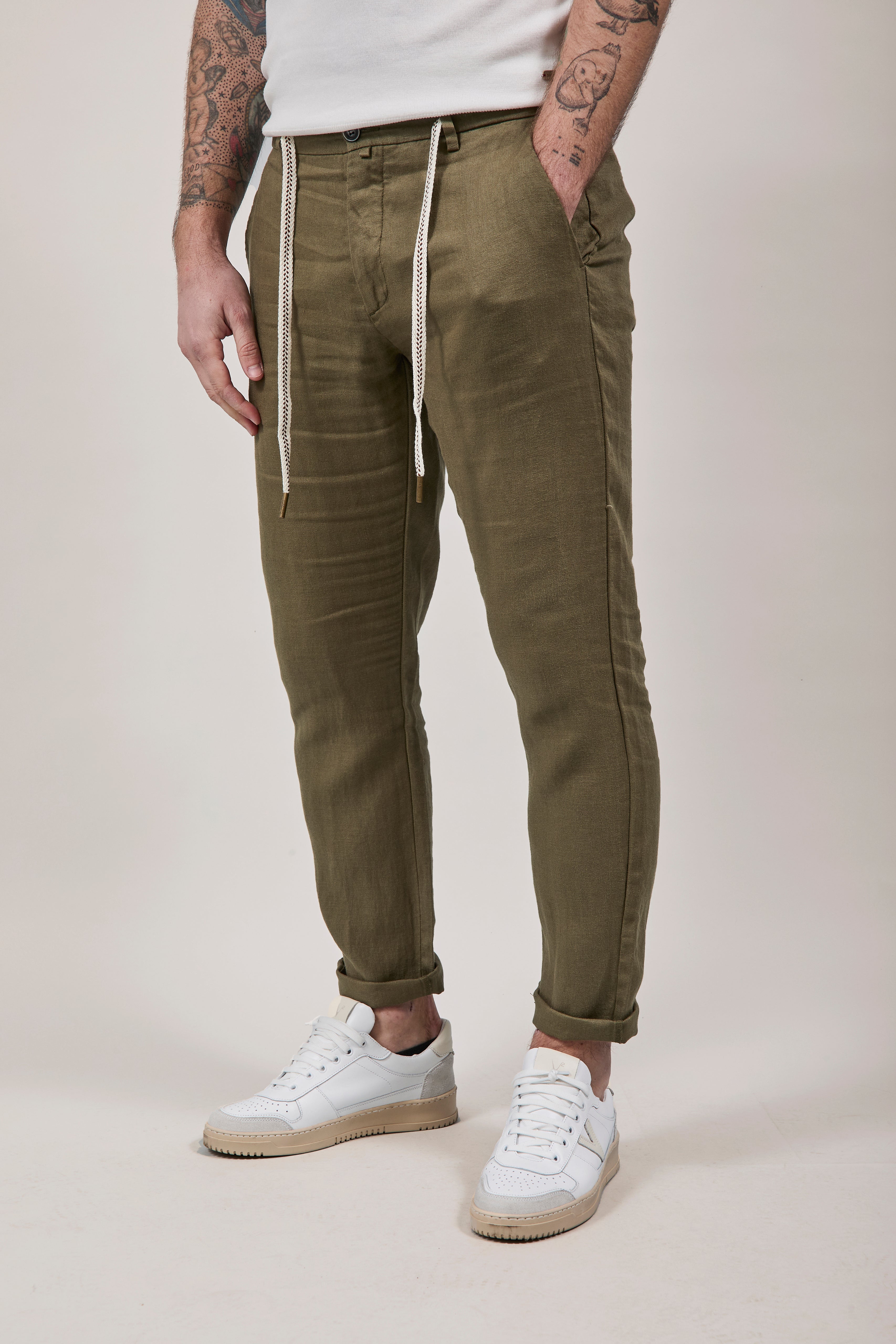 Pantalone Gianni Lupo Michigan Militare