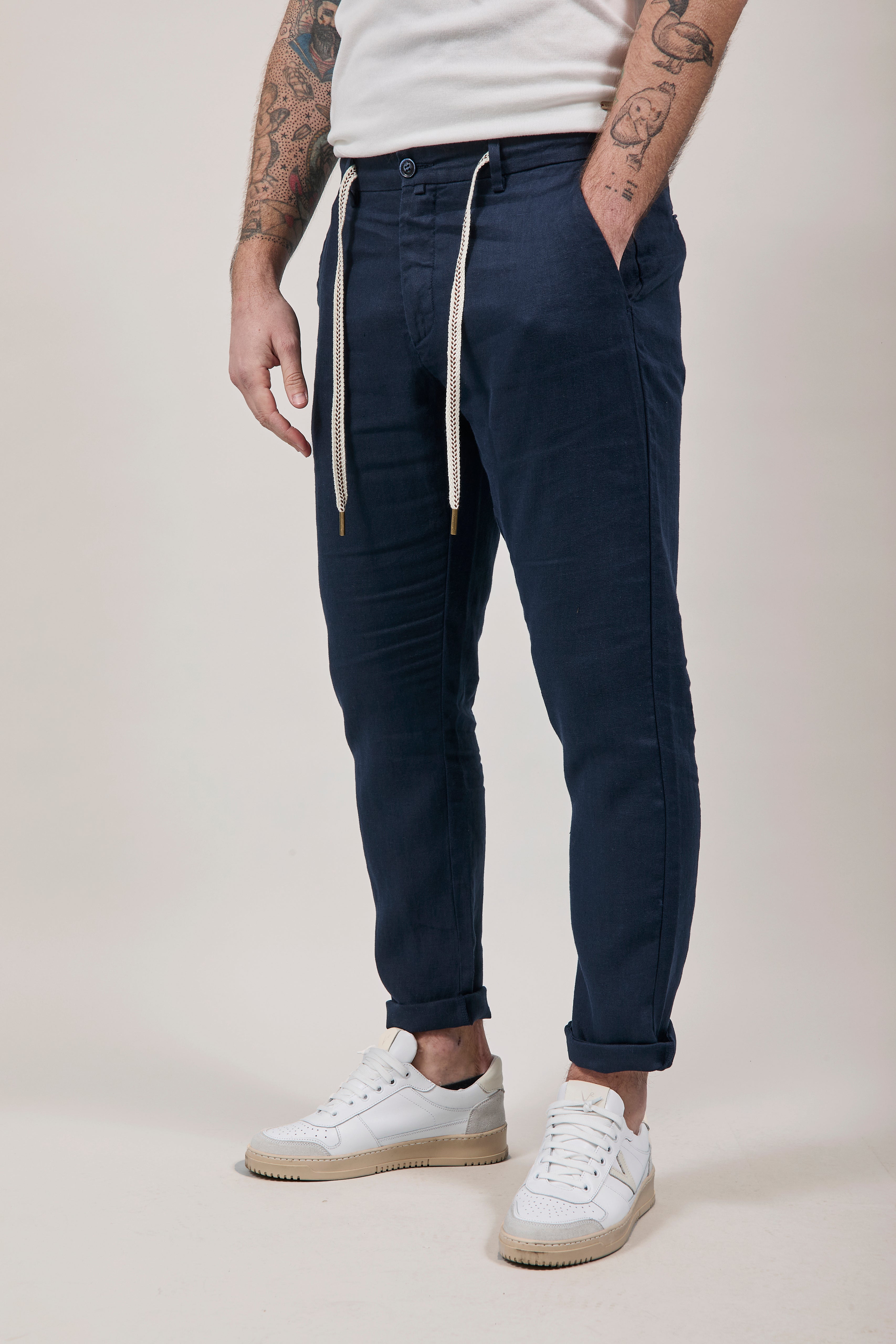 Pantalone Gianni Lupo Michigan Navy