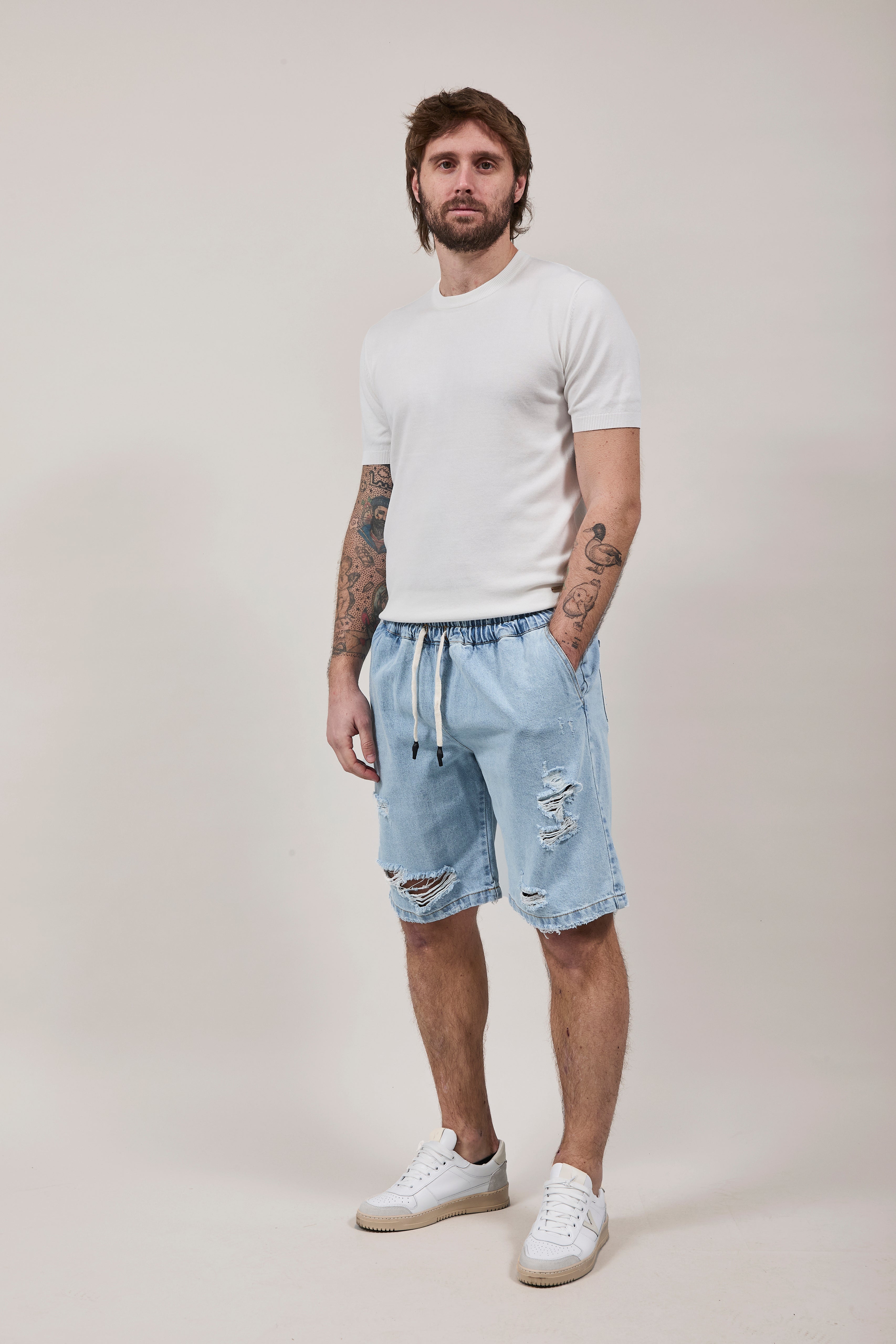 Bermuda Block Eleven Coulisse Chiaro