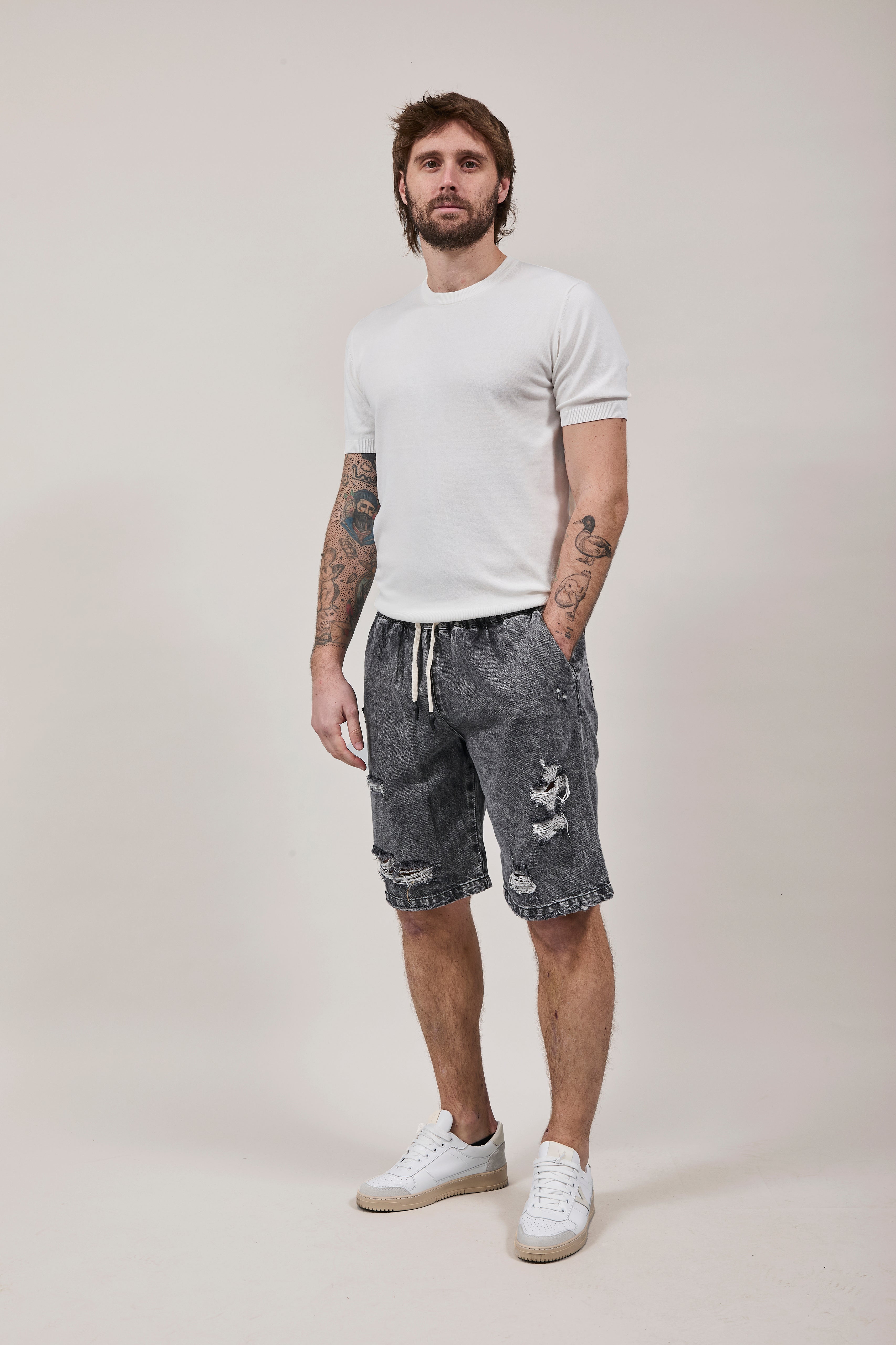 Bermuda Block Eleven Coulisse Scuro