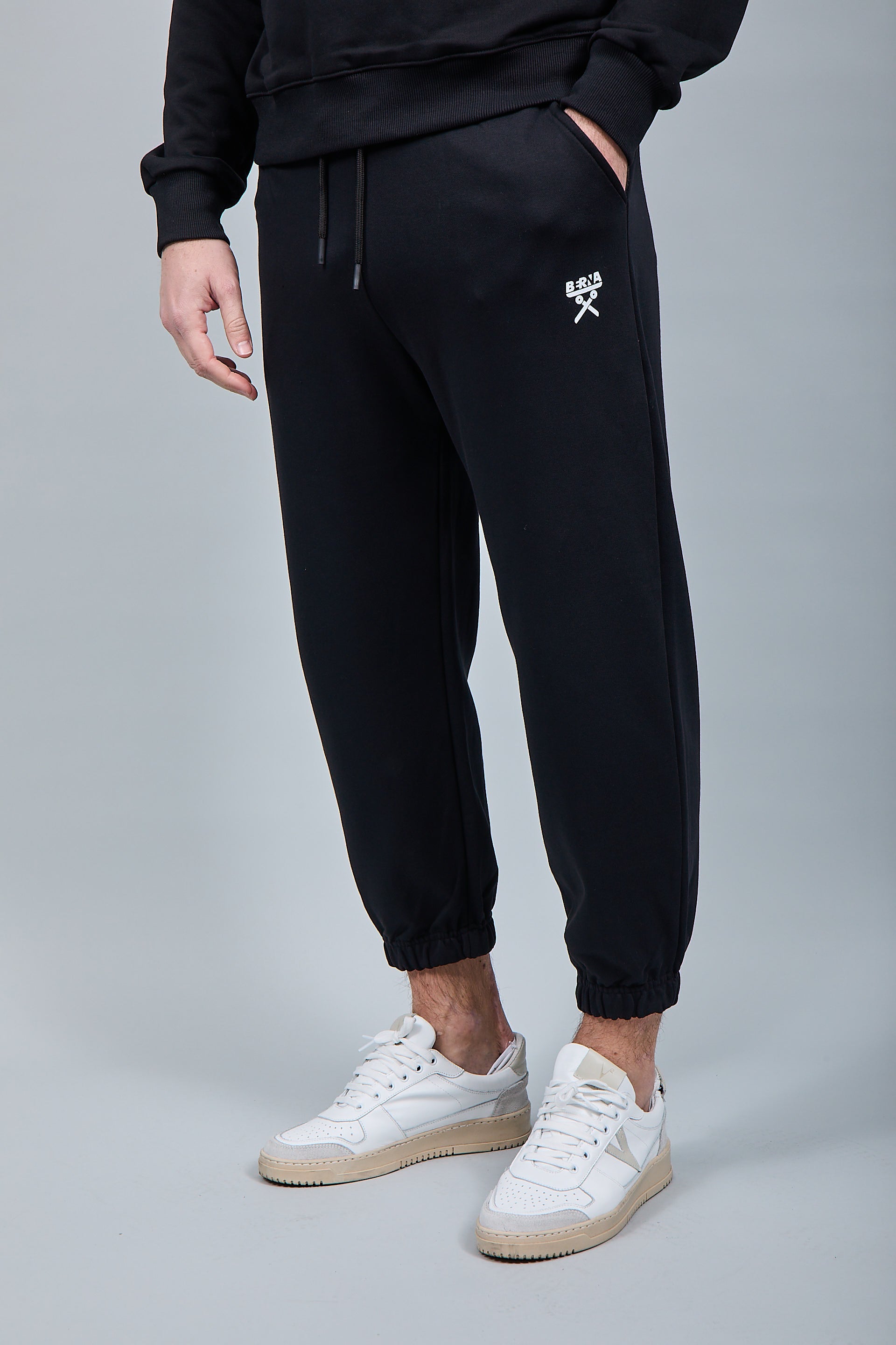 Pantalone Felpa Berna Nero 58