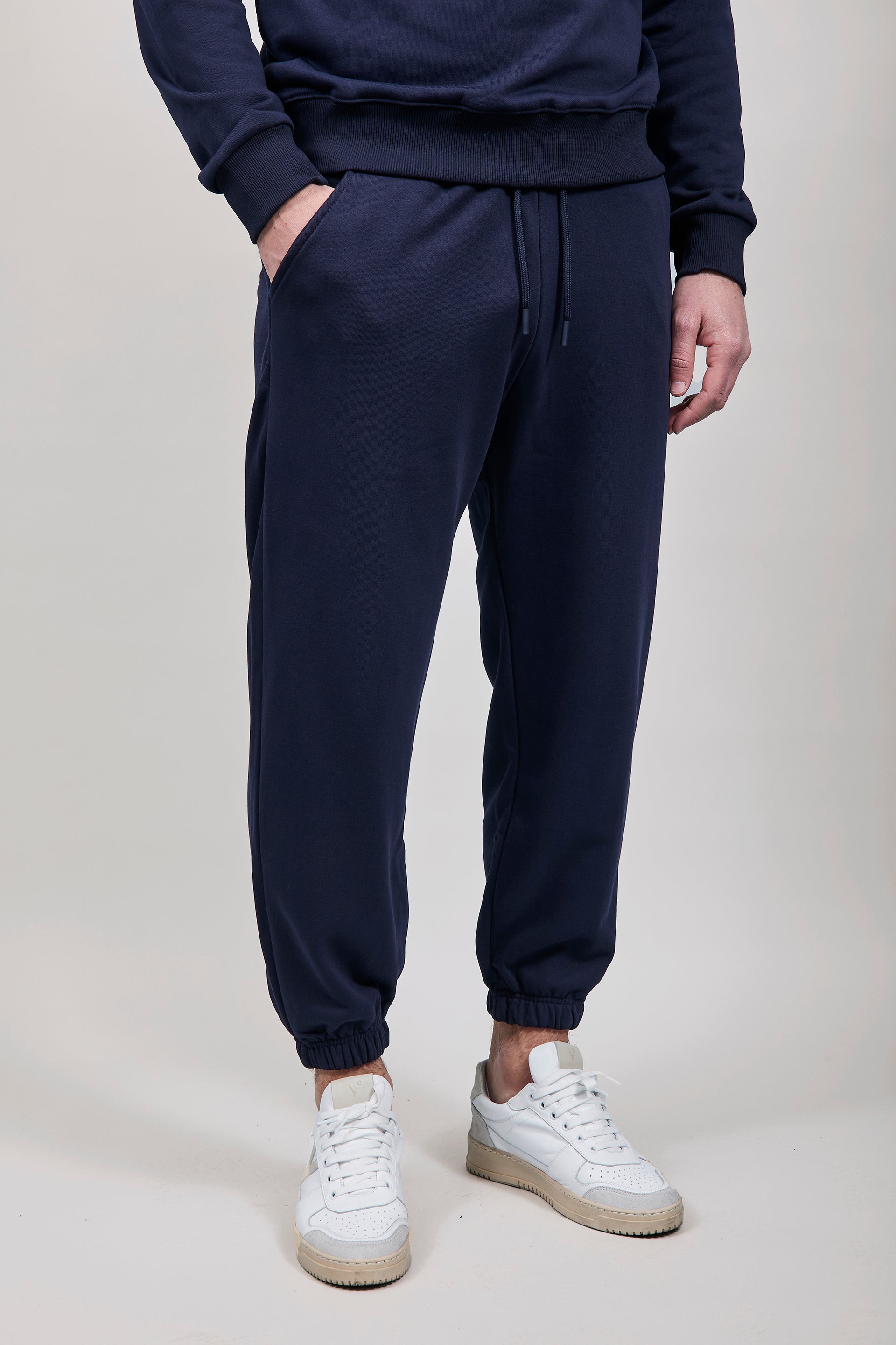 Pantalone Felpa Berna Blu 58
