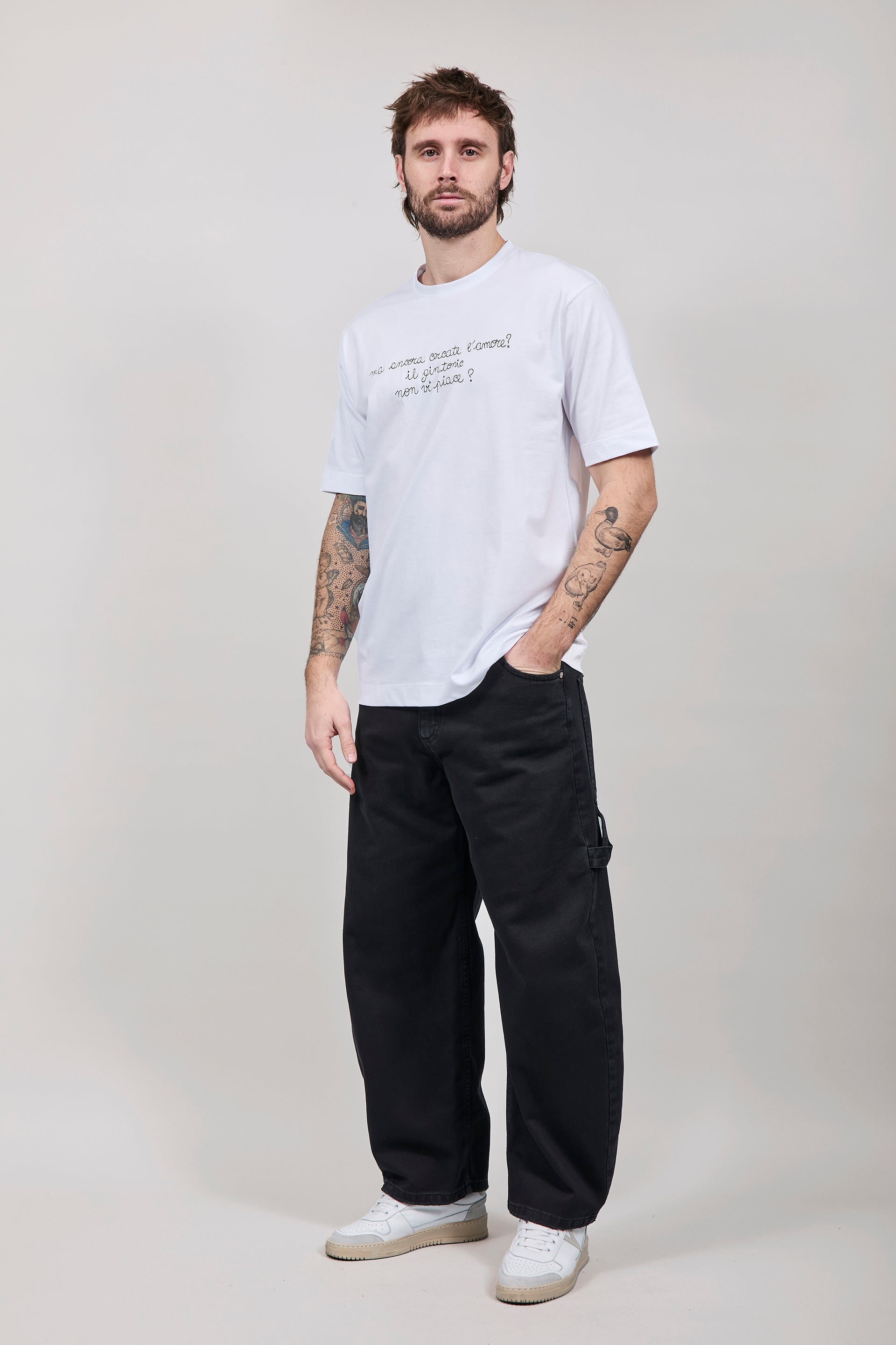 T-shirt Berna Ancora Bianca