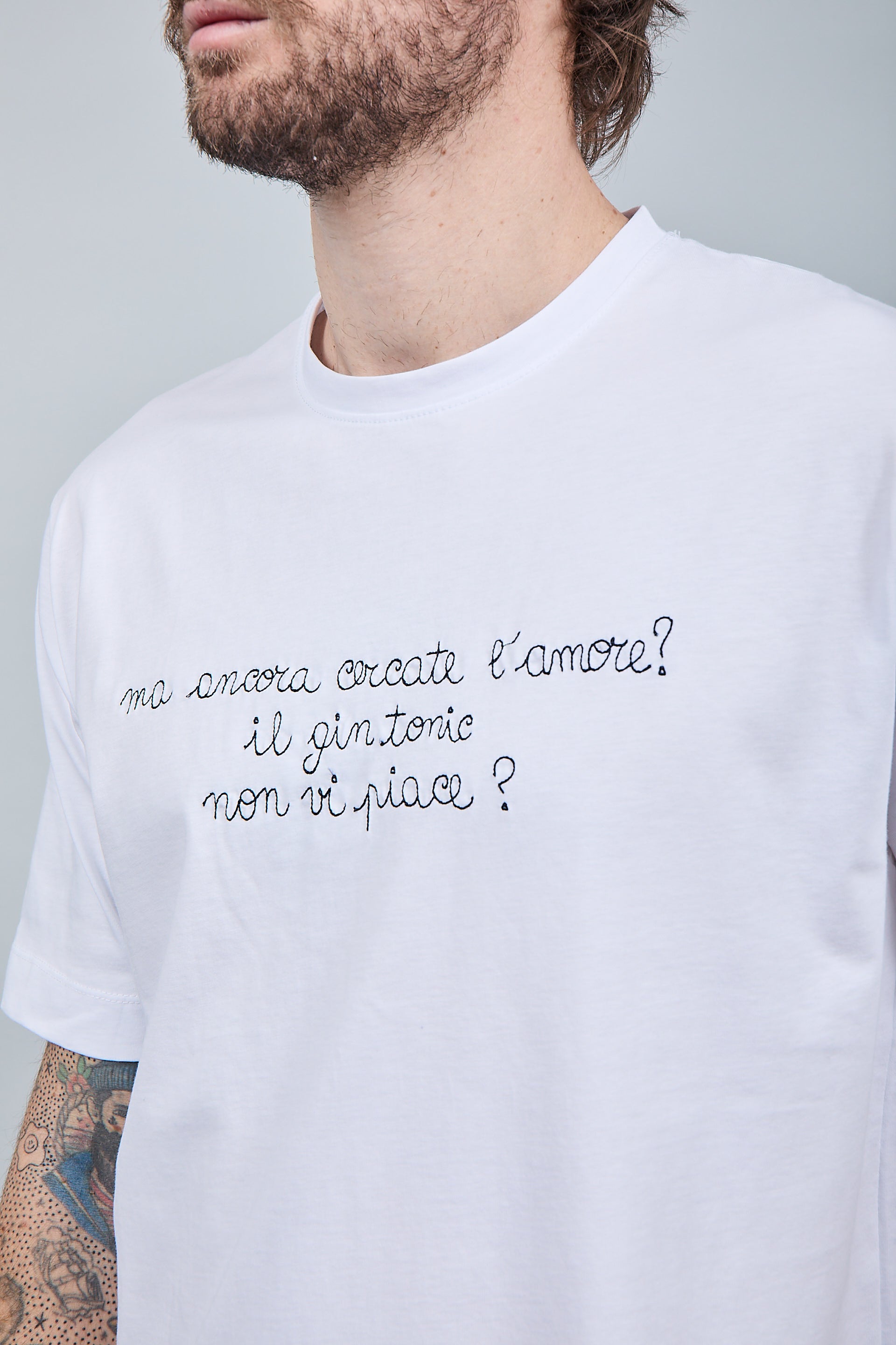 T-shirt Berna Ancora Bianca