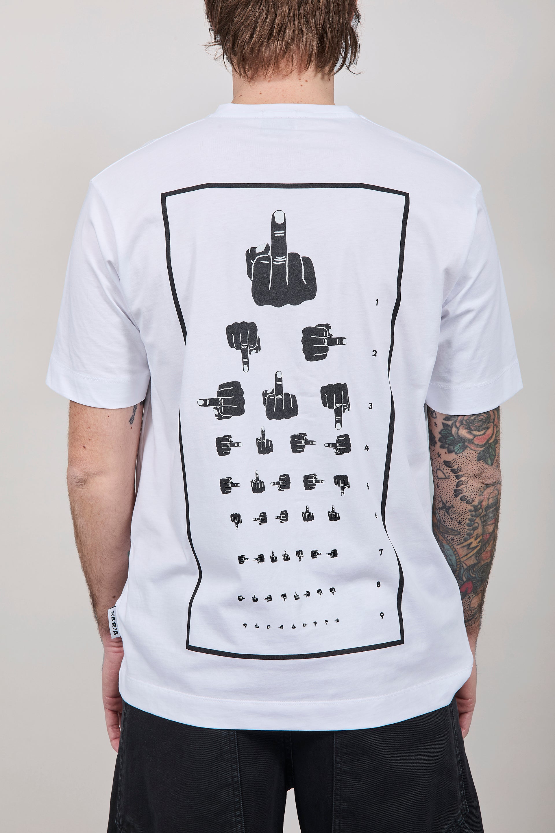 T-shirt Berna Dito Medio Bianca