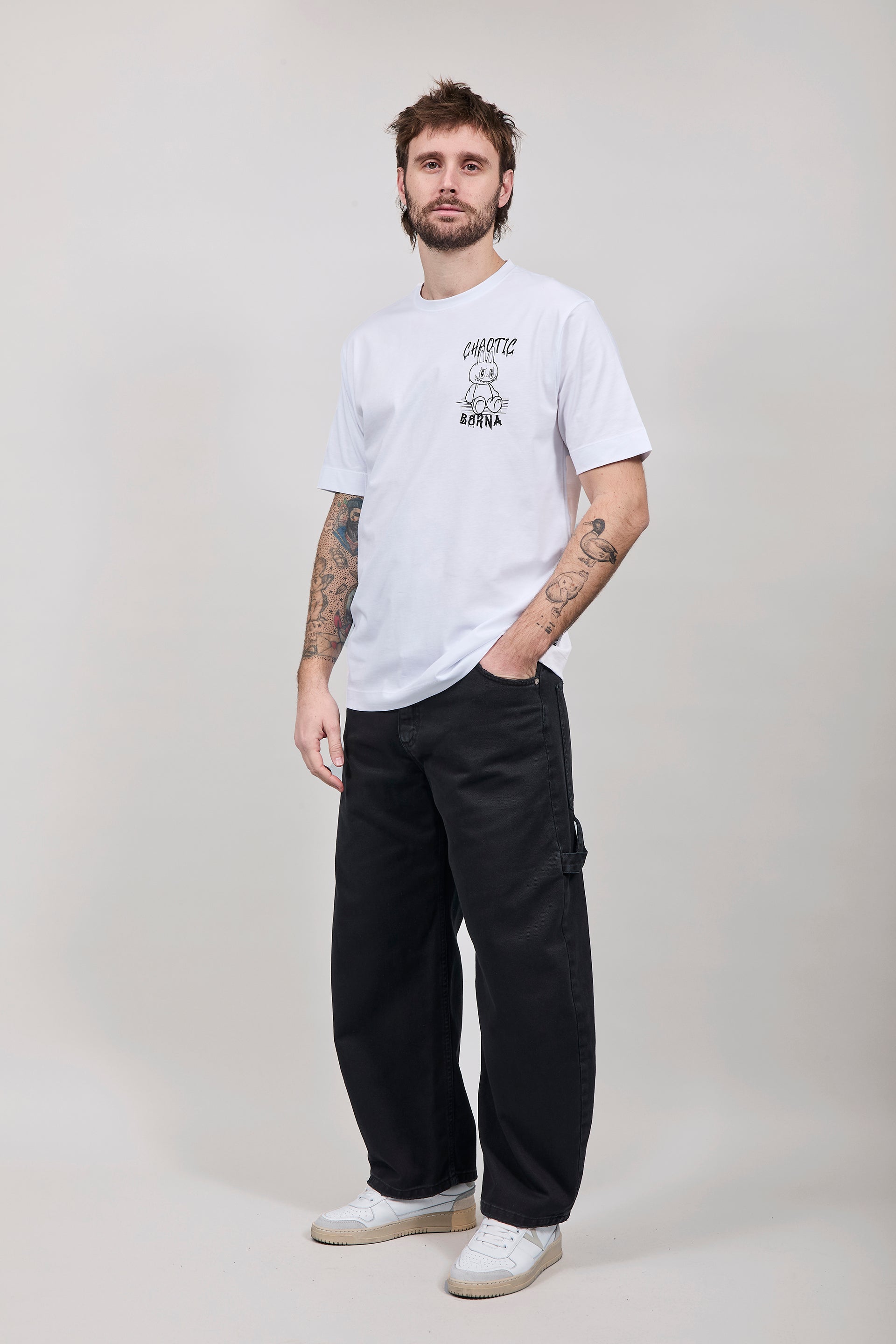 T-shirt Berna Chaotic Bianca