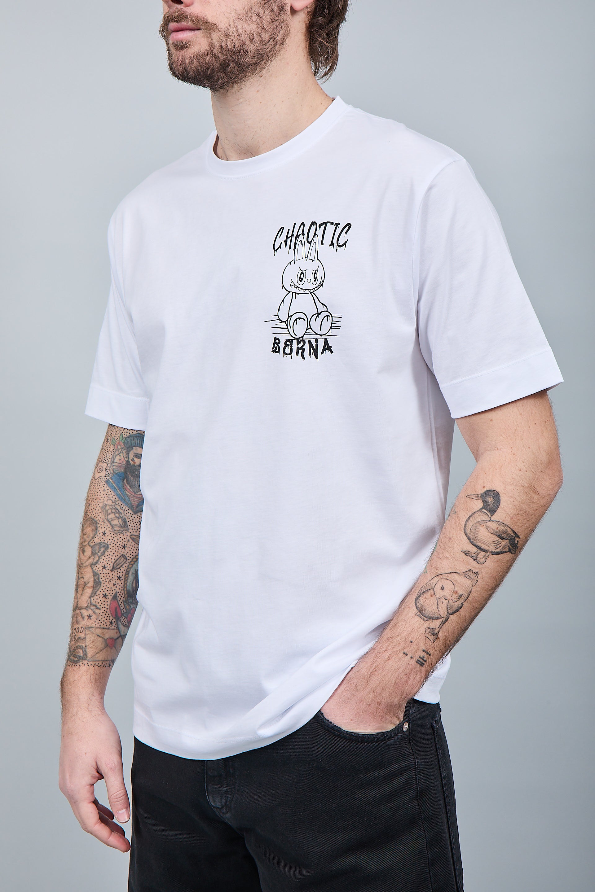 T-shirt Berna Chaotic Bianca
