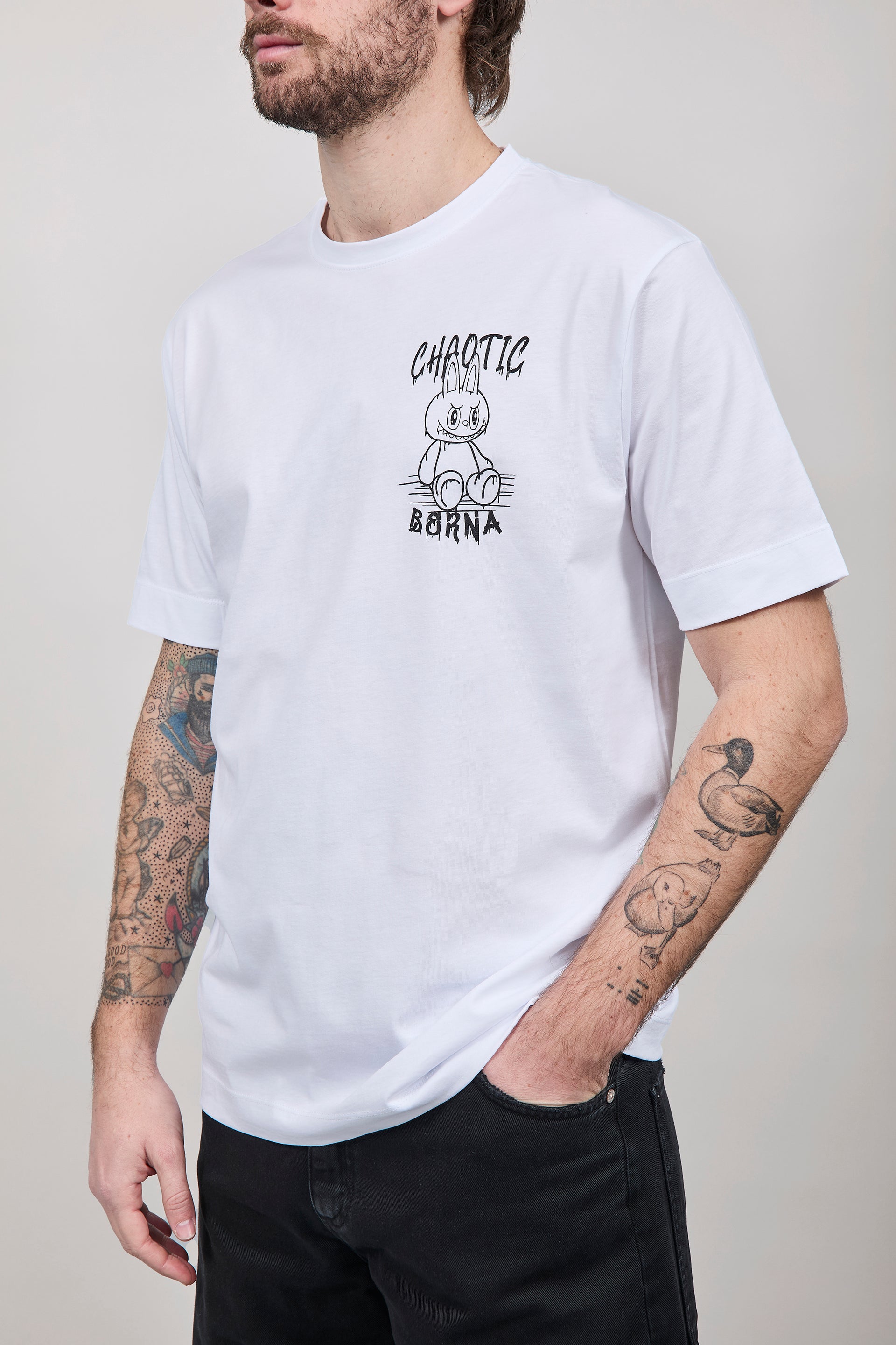 T-shirt Berna Chaotic Bianca