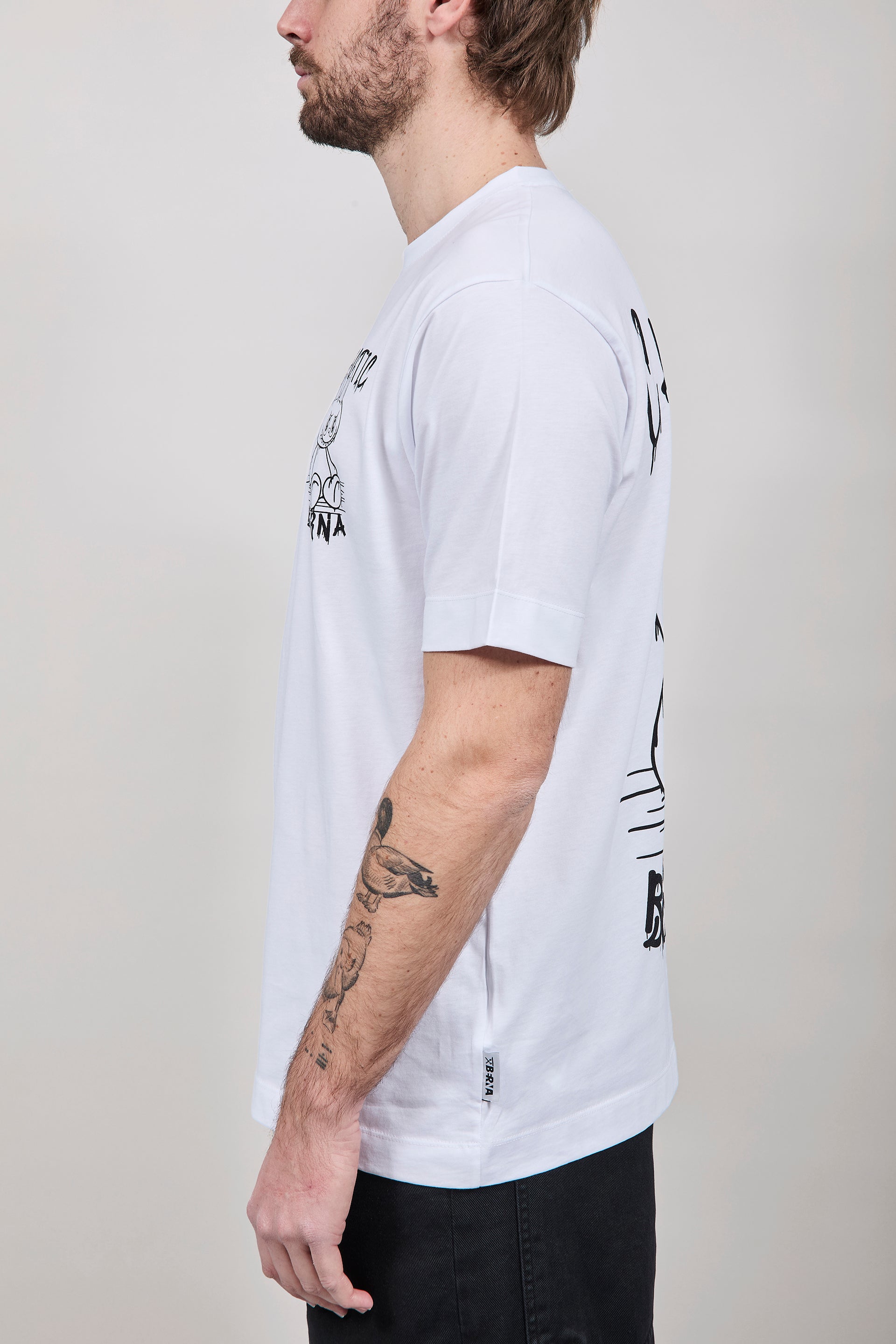 T-shirt Berna Chaotic Bianca