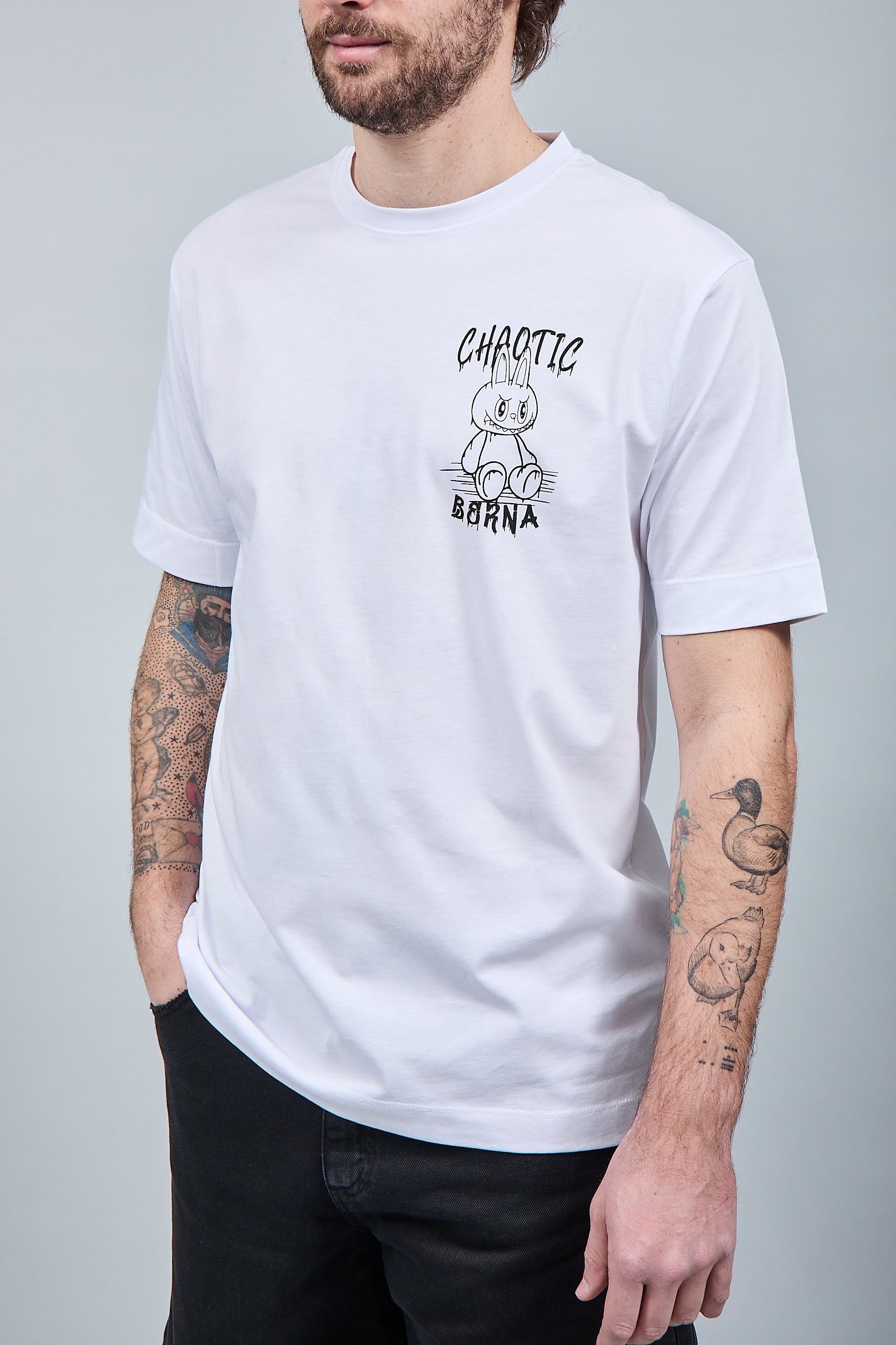 T-shirt Berna Chaotic Bianca