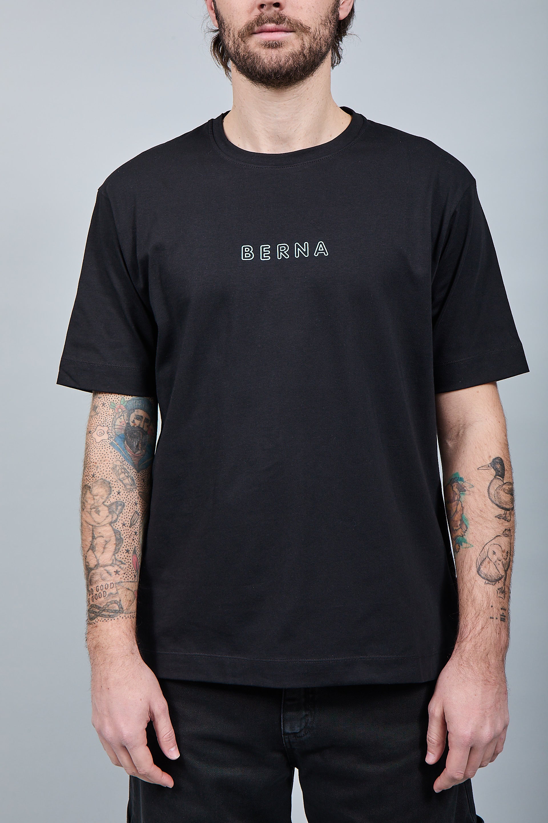 T-shirt Berna Aquila Azteca Nera
