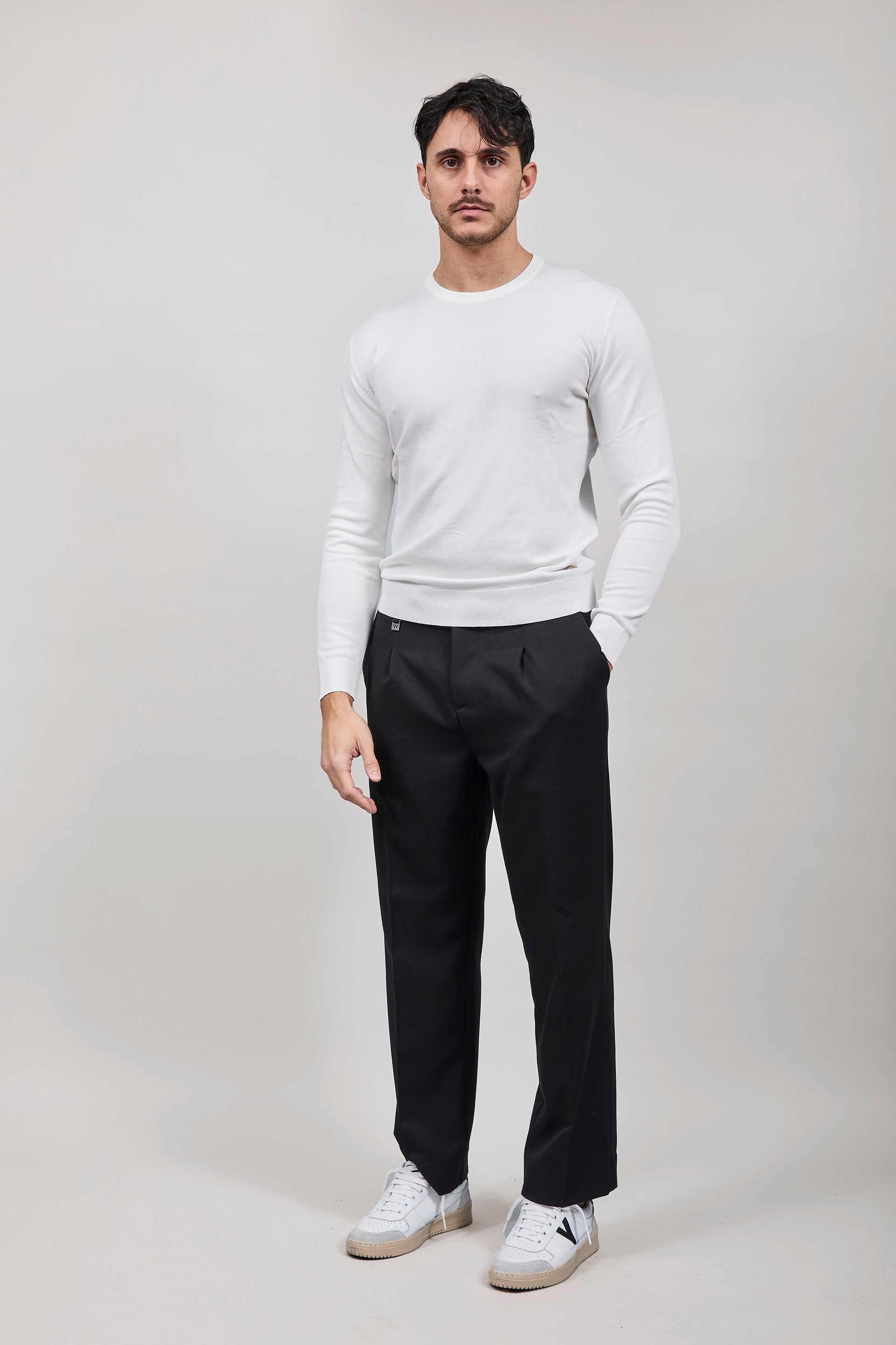 Maglioncino Gianni Lupo 512 Bianco