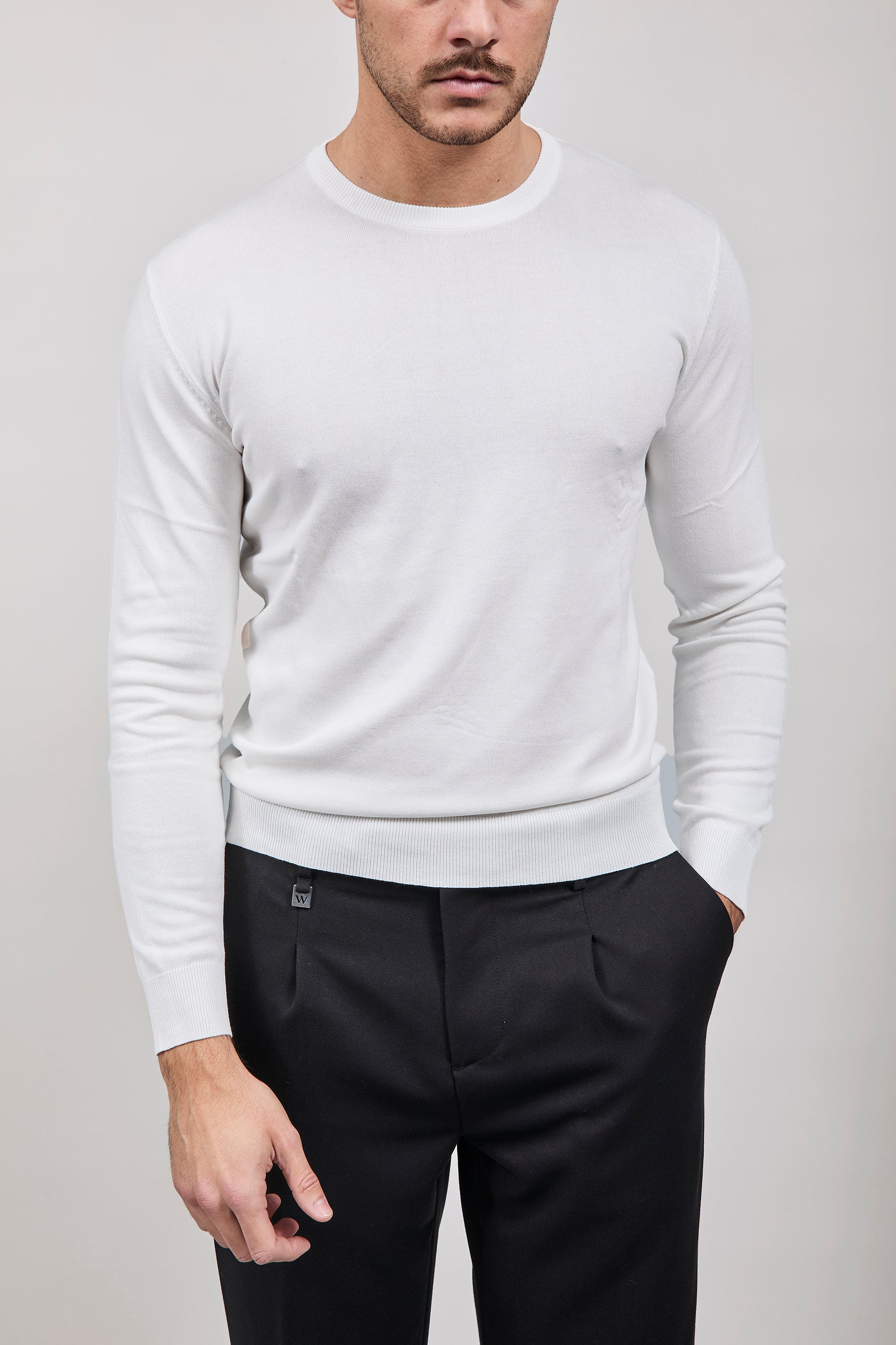 Maglioncino Gianni Lupo 512 Bianco
