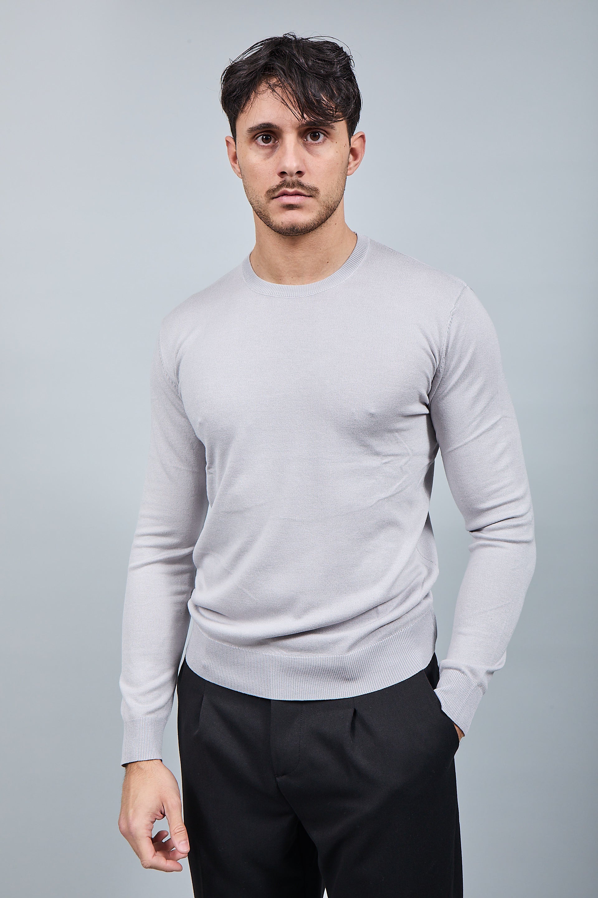 Maglioncino Gianni Lupo 512 Grigio