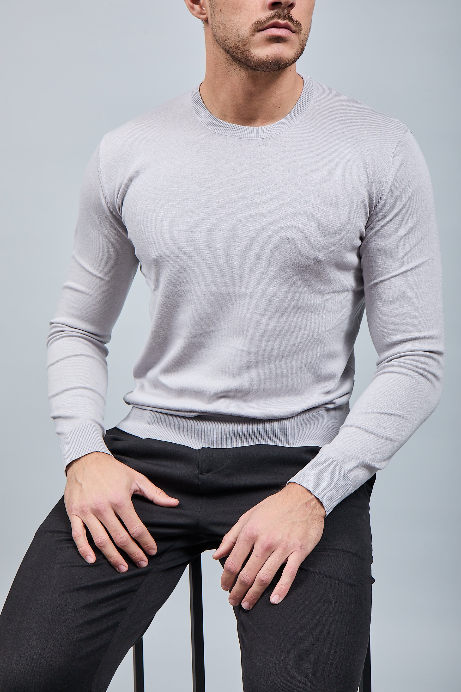 Maglioncino Gianni Lupo 512 Grigio