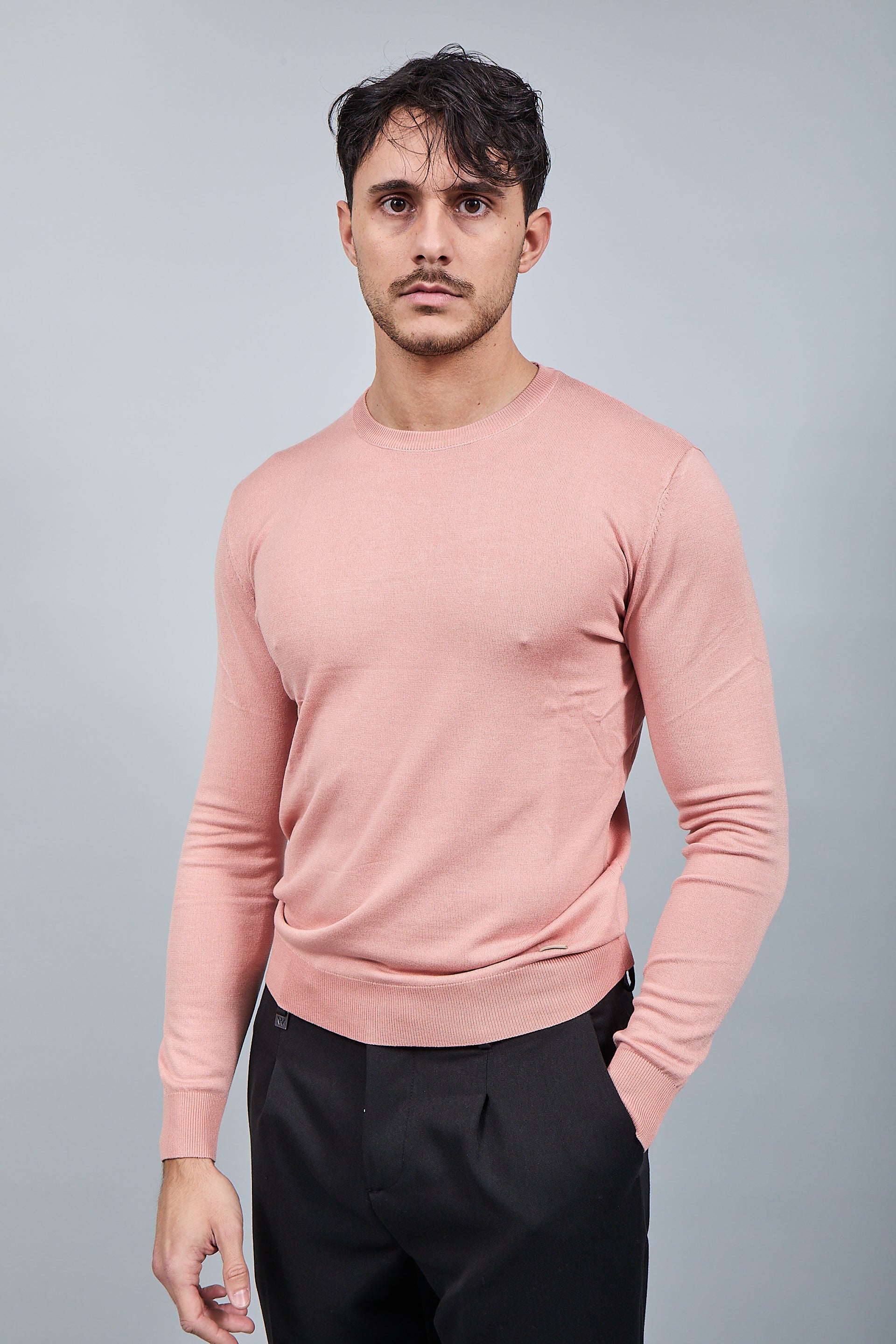 Maglioncino Gianni Lupo 512 Salmone