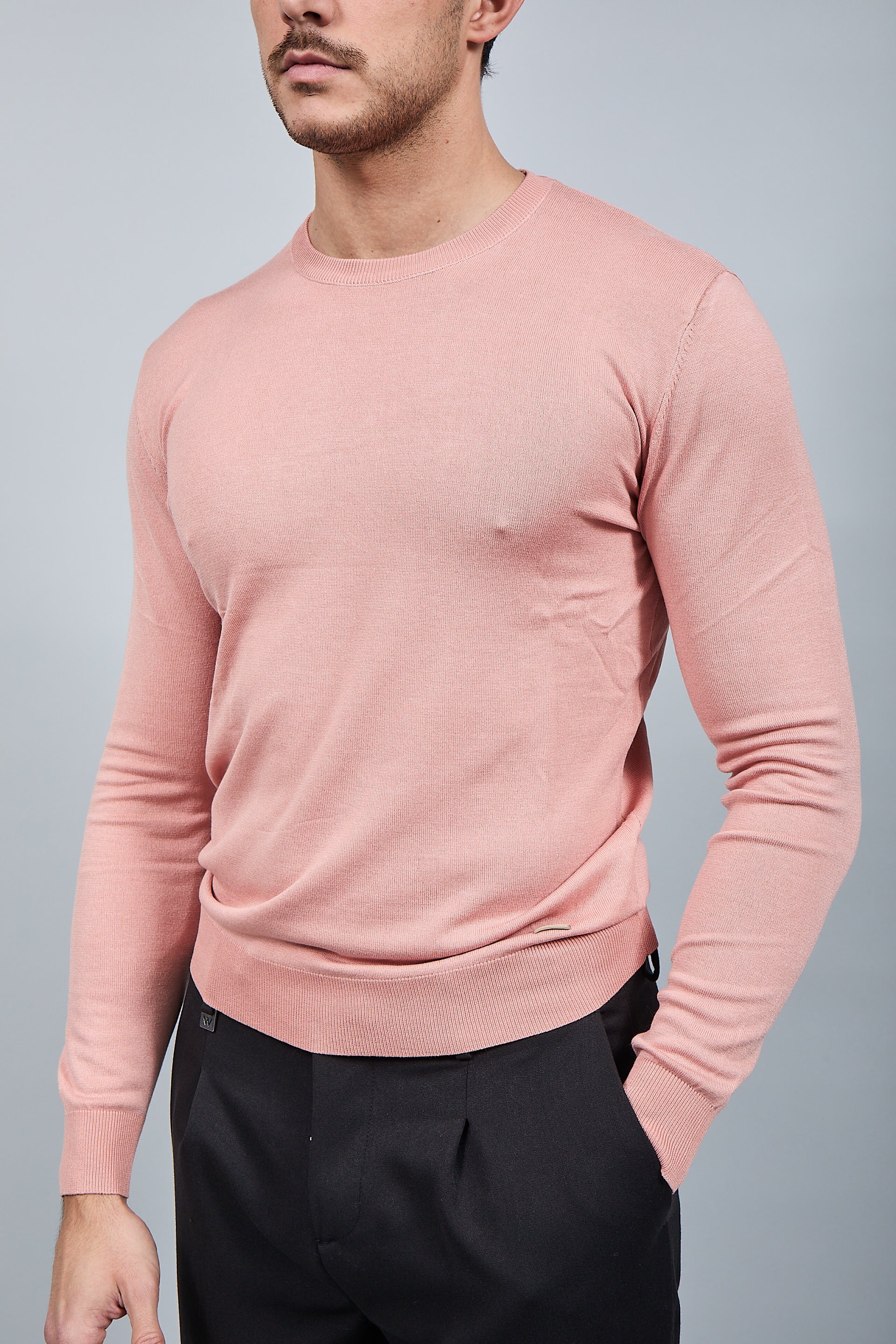 Maglioncino Gianni Lupo 512 Salmone