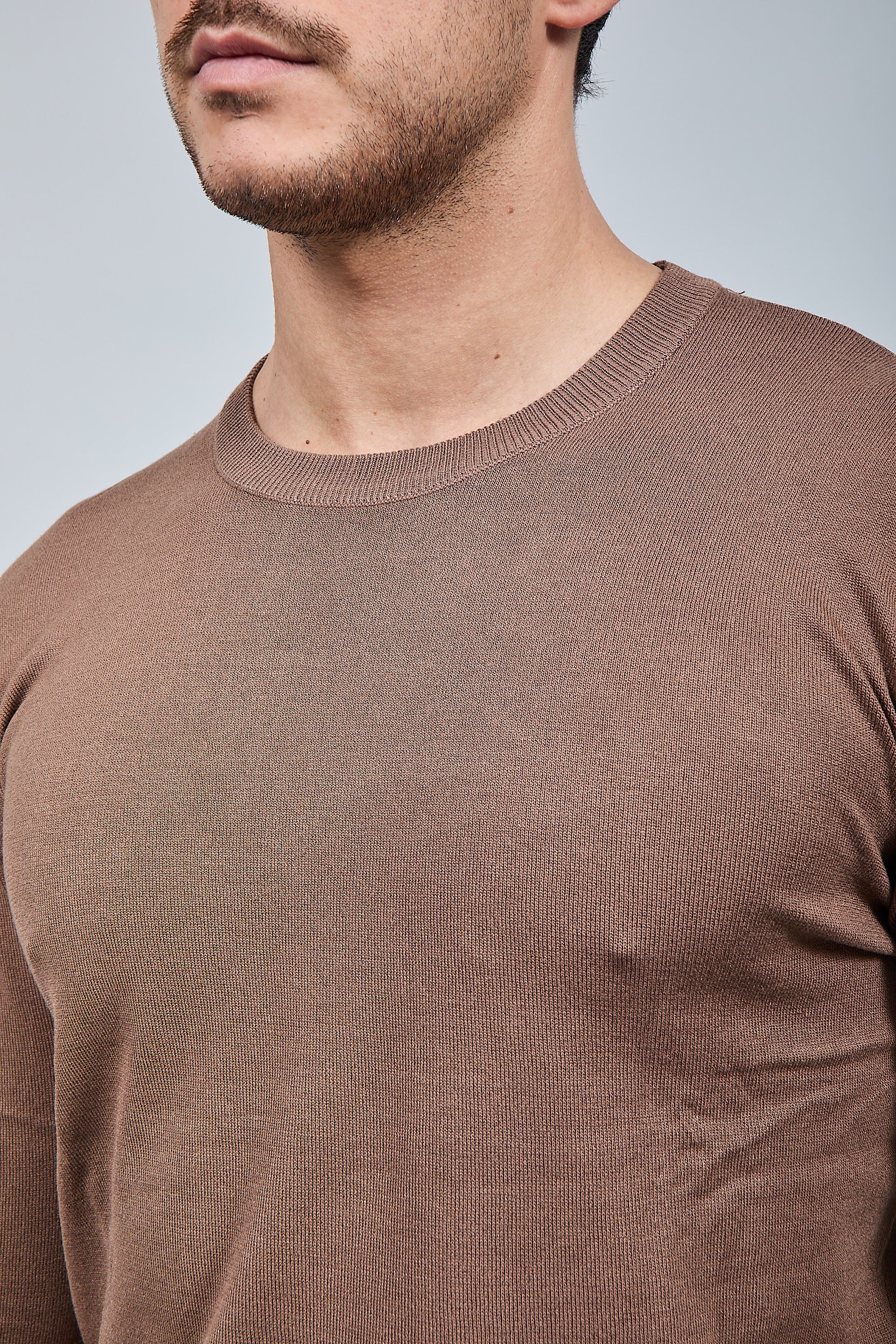 Maglioncino Gianni Lupo 512 Tabacco