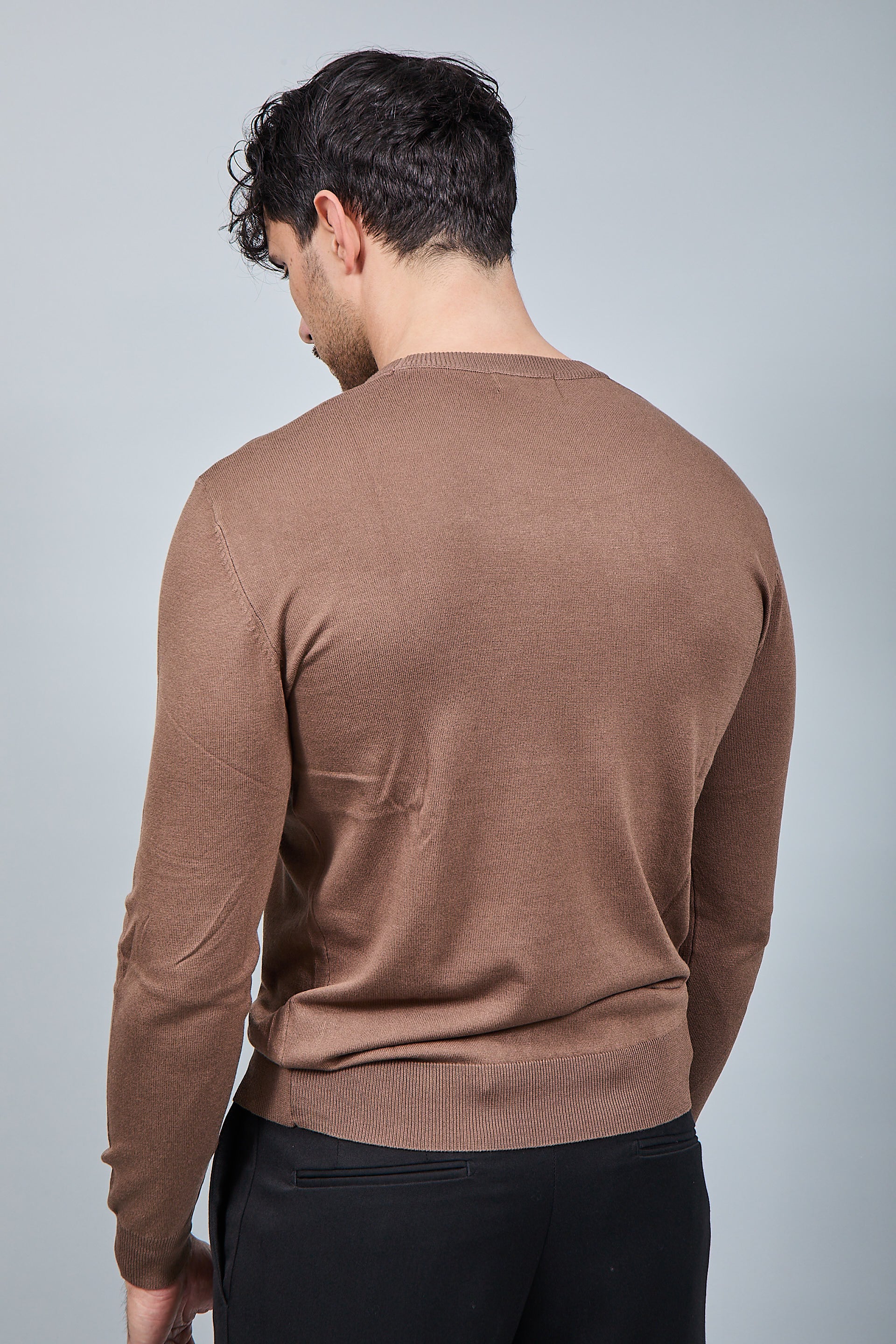 Maglioncino Gianni Lupo 512 Tabacco