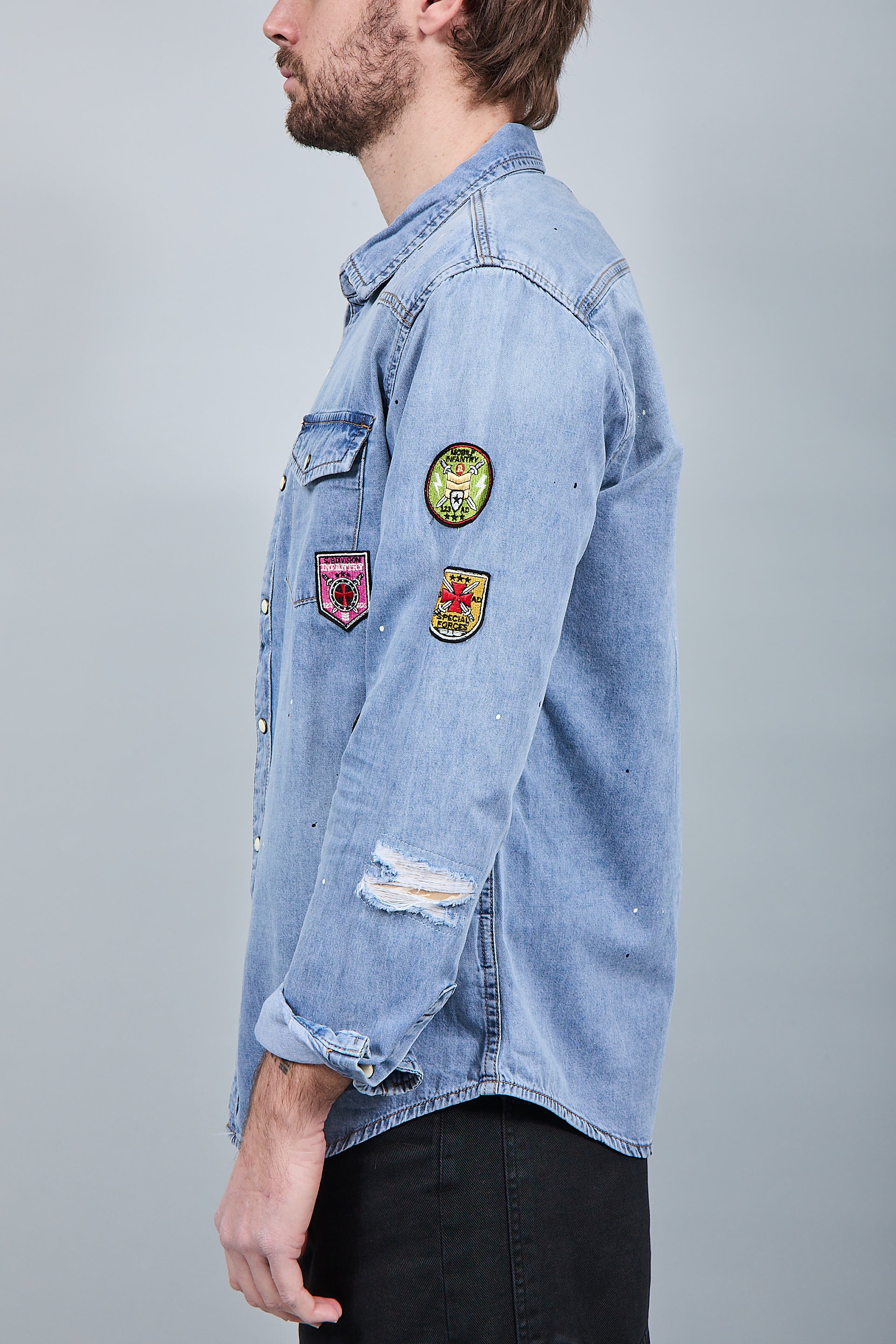 Camicia Jeans Gianni Lupo 6519