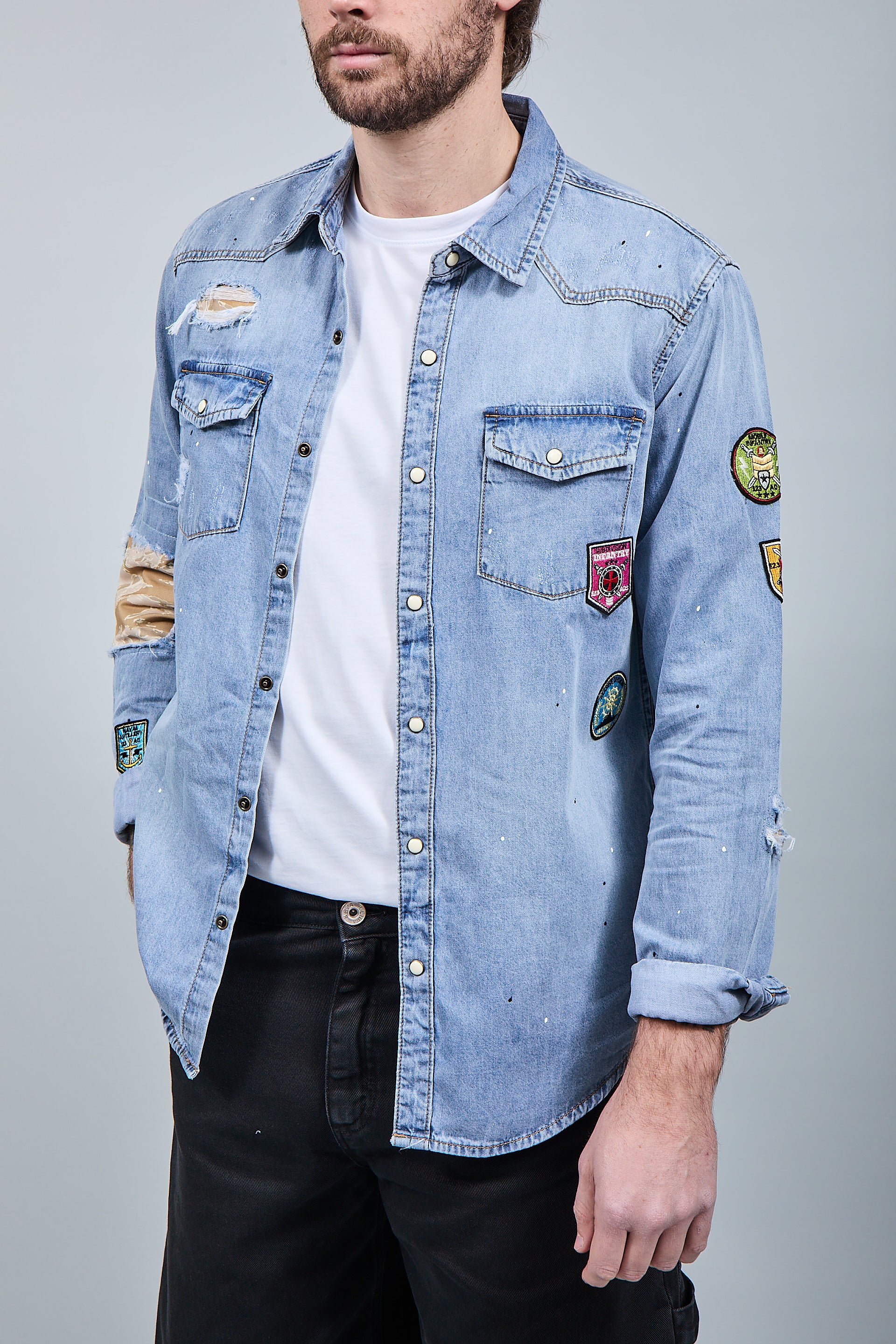 Camicia Jeans Gianni Lupo 6519