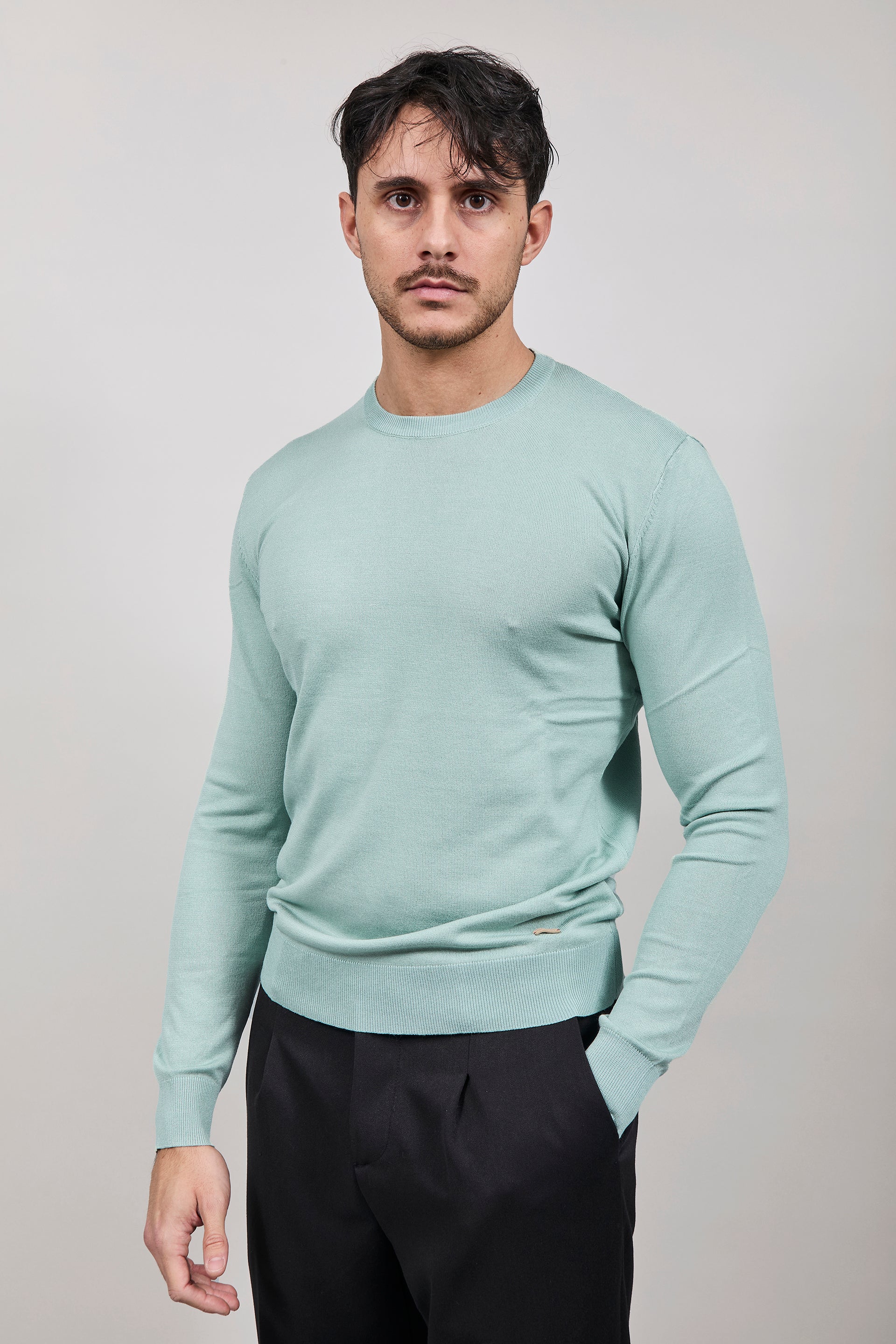 Maglioncino Gianni Lupo 512 Menta