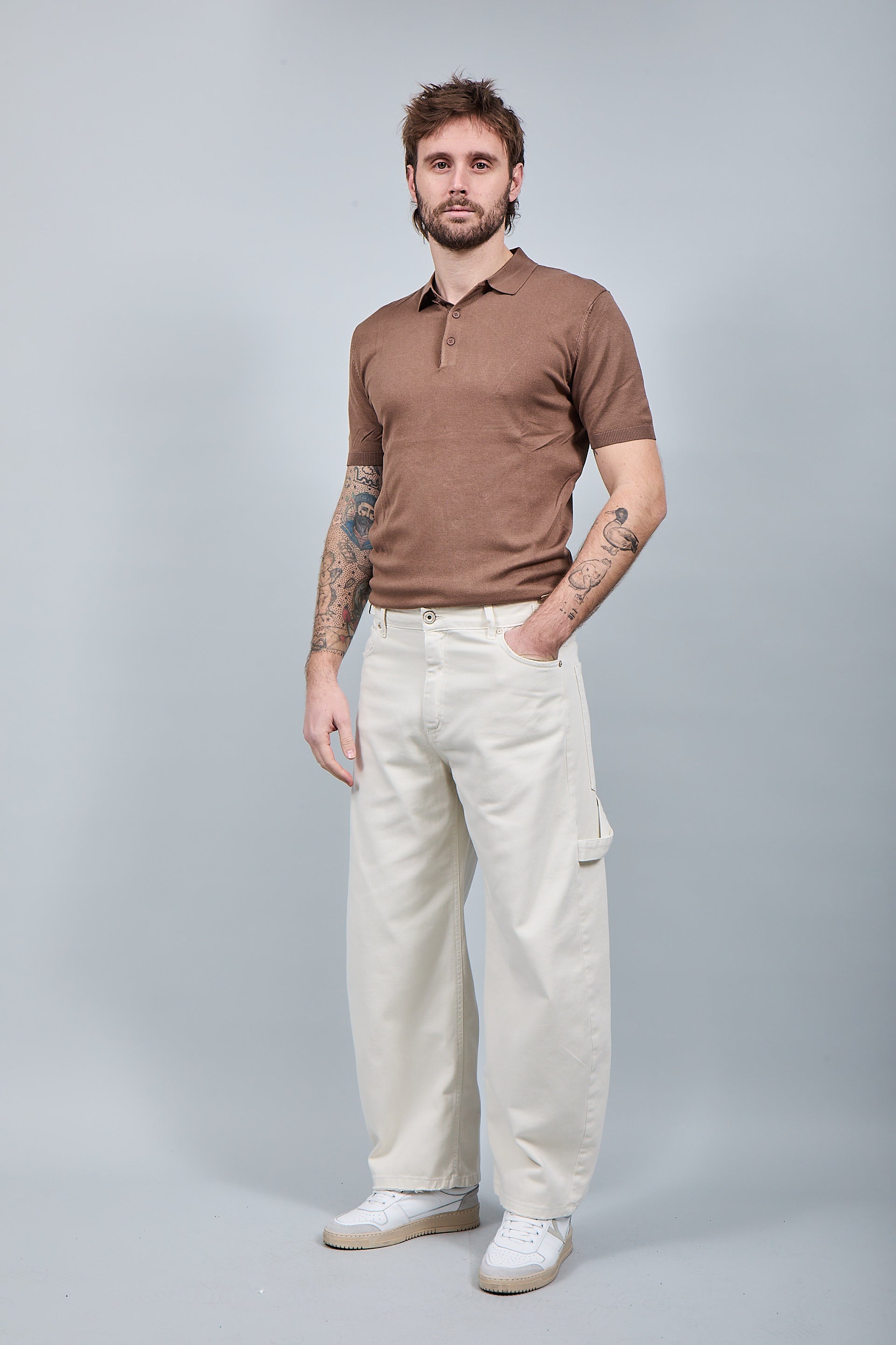 Jeans carpenter Berna Latte