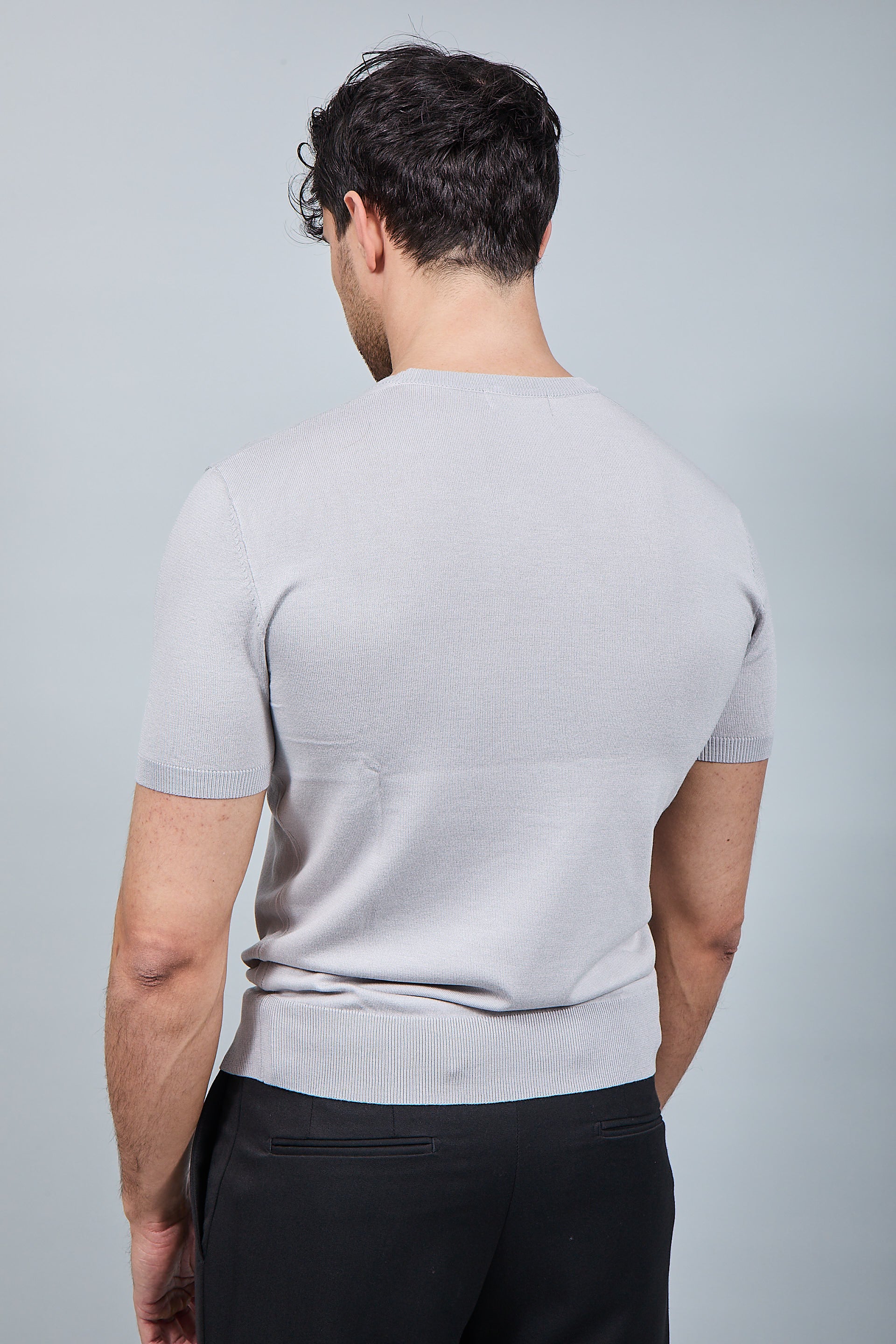 T-shirt maglia Gianni Lupo 510 Grigio