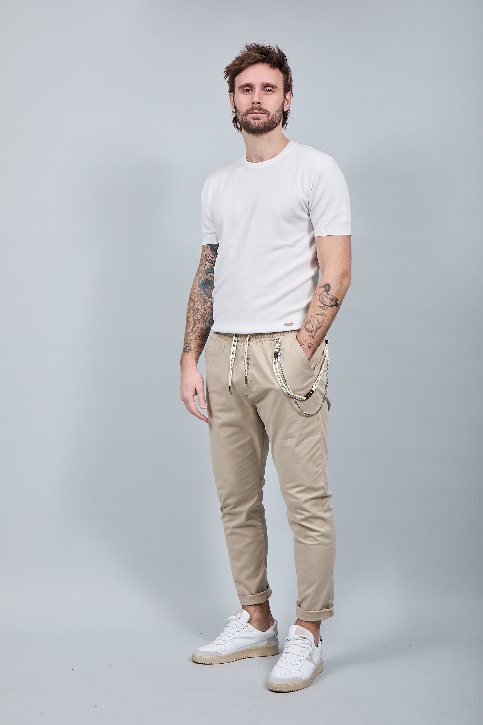 Pantalaccio Gianni Lupo 6072 Beige