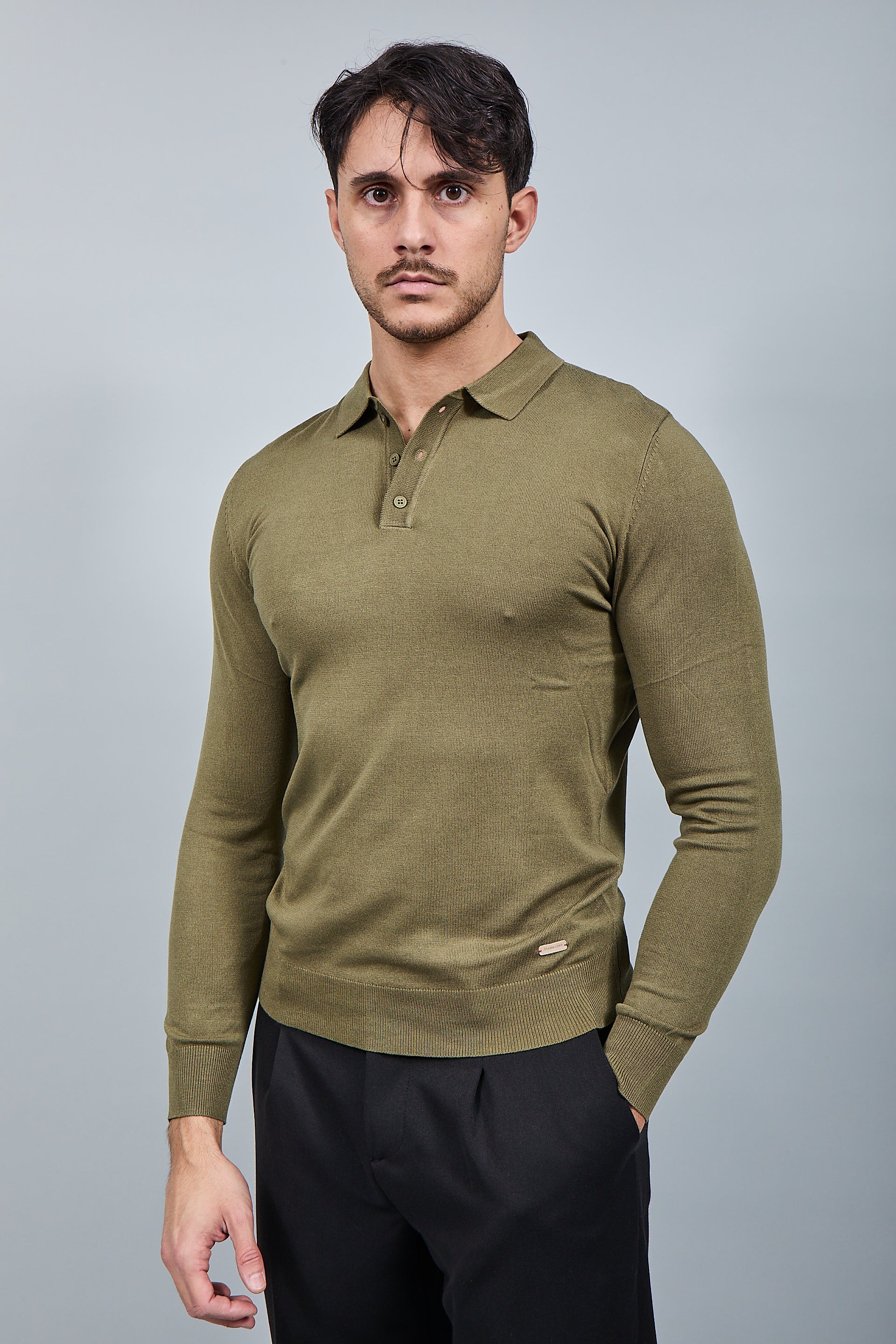 Polo manica lunga Gianni Lupo 33762 Militare