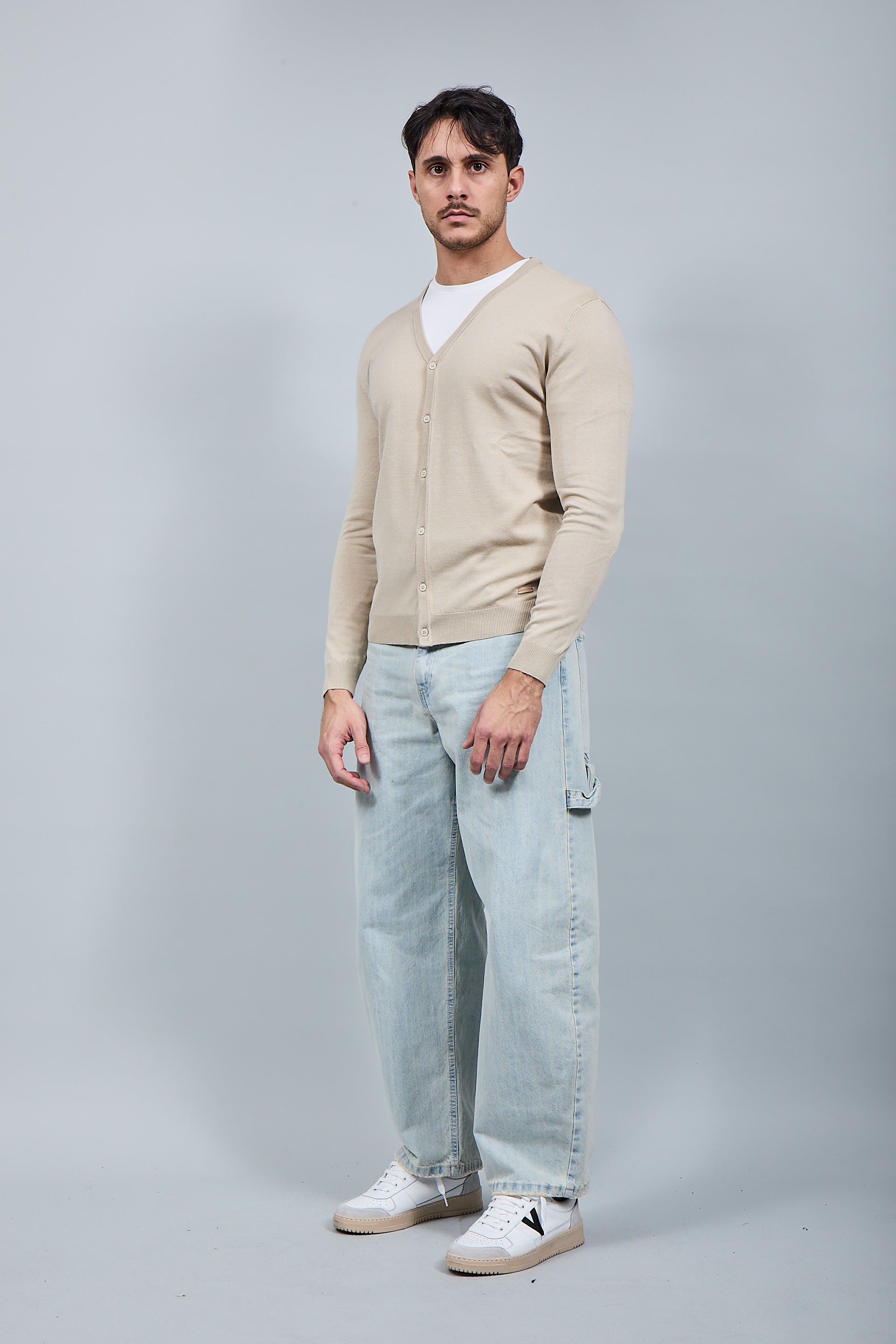 Cardigan Gianni Lupo 513 Beige