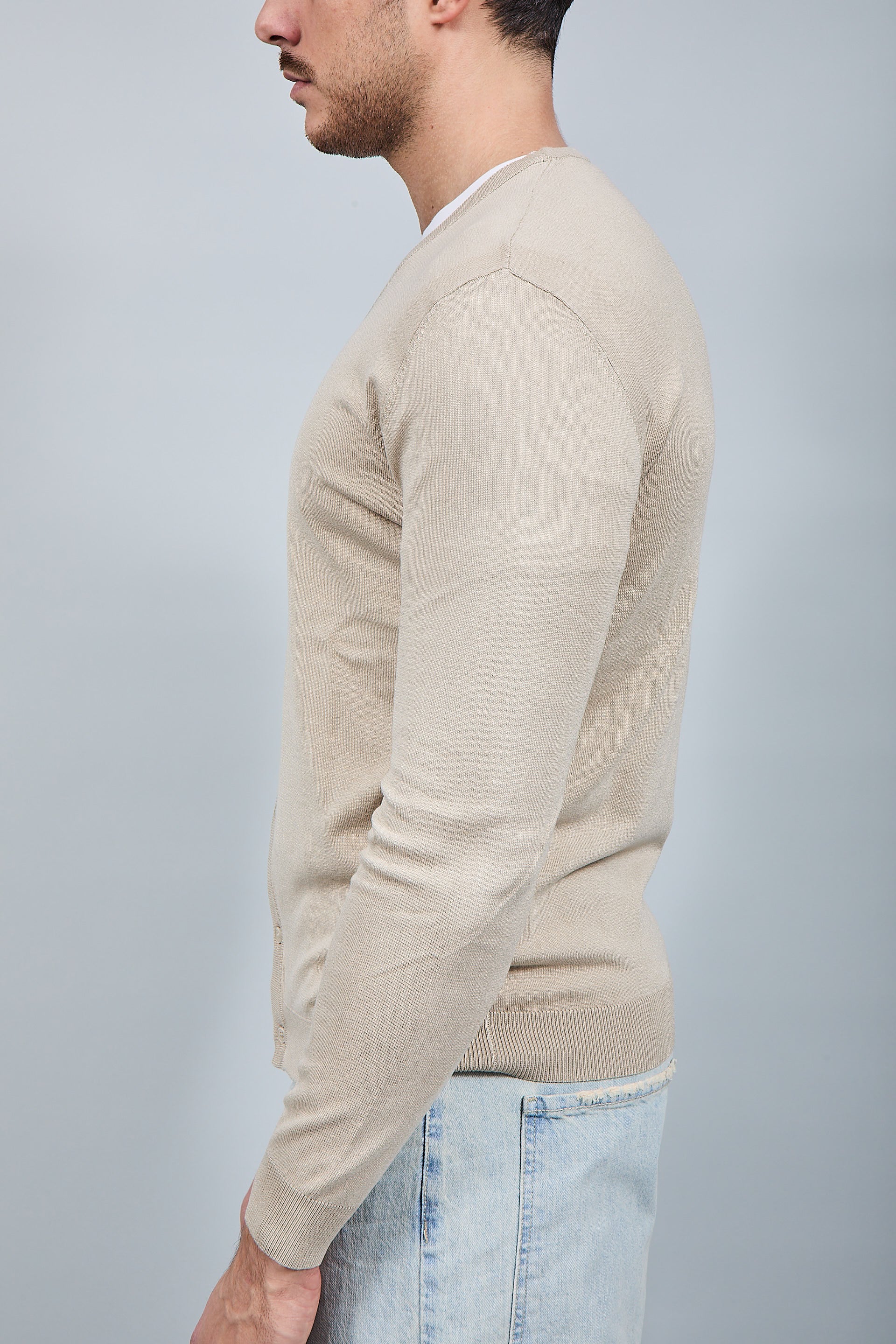 Cardigan Gianni Lupo 513 Beige