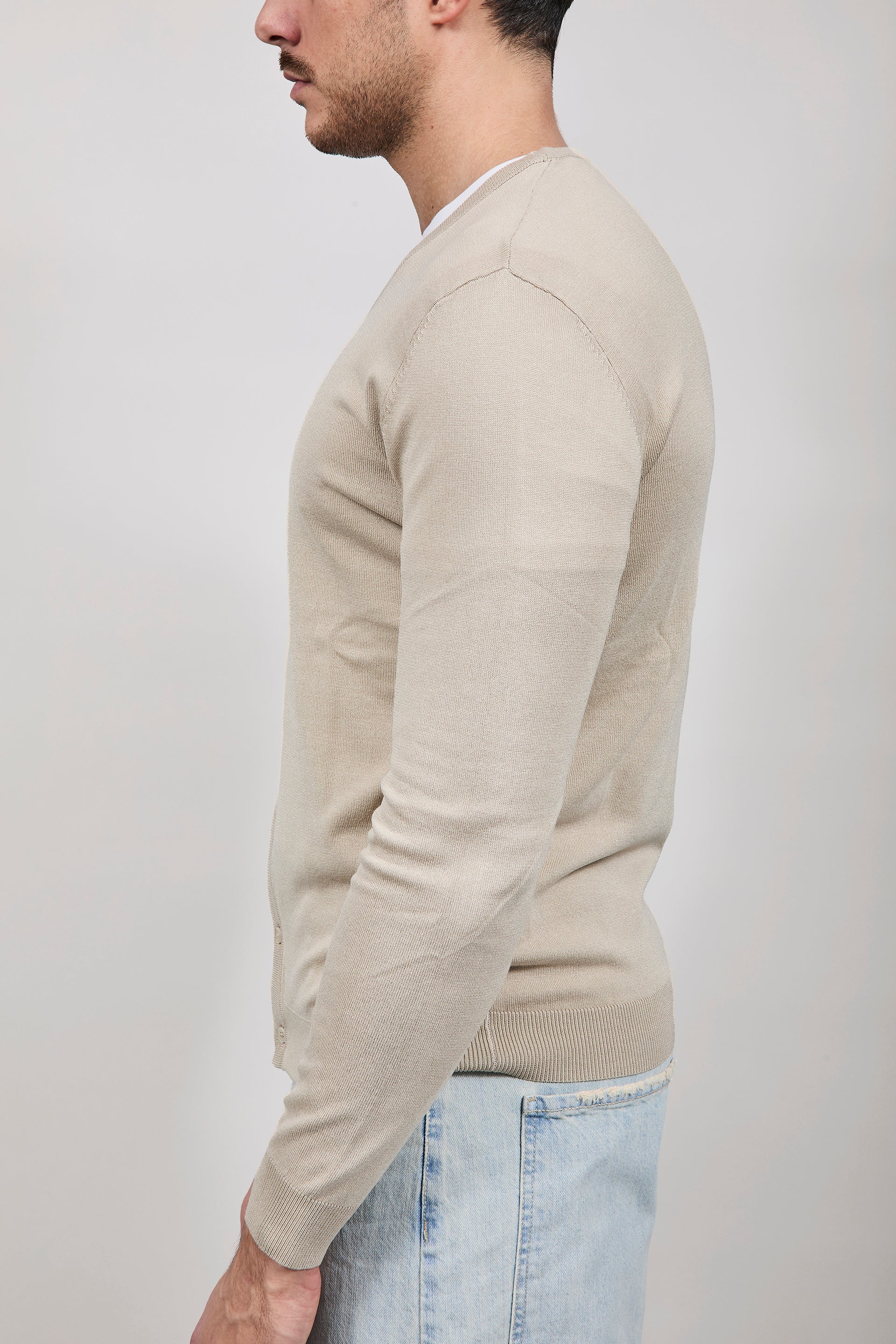Cardigan Gianni Lupo 513 Beige
