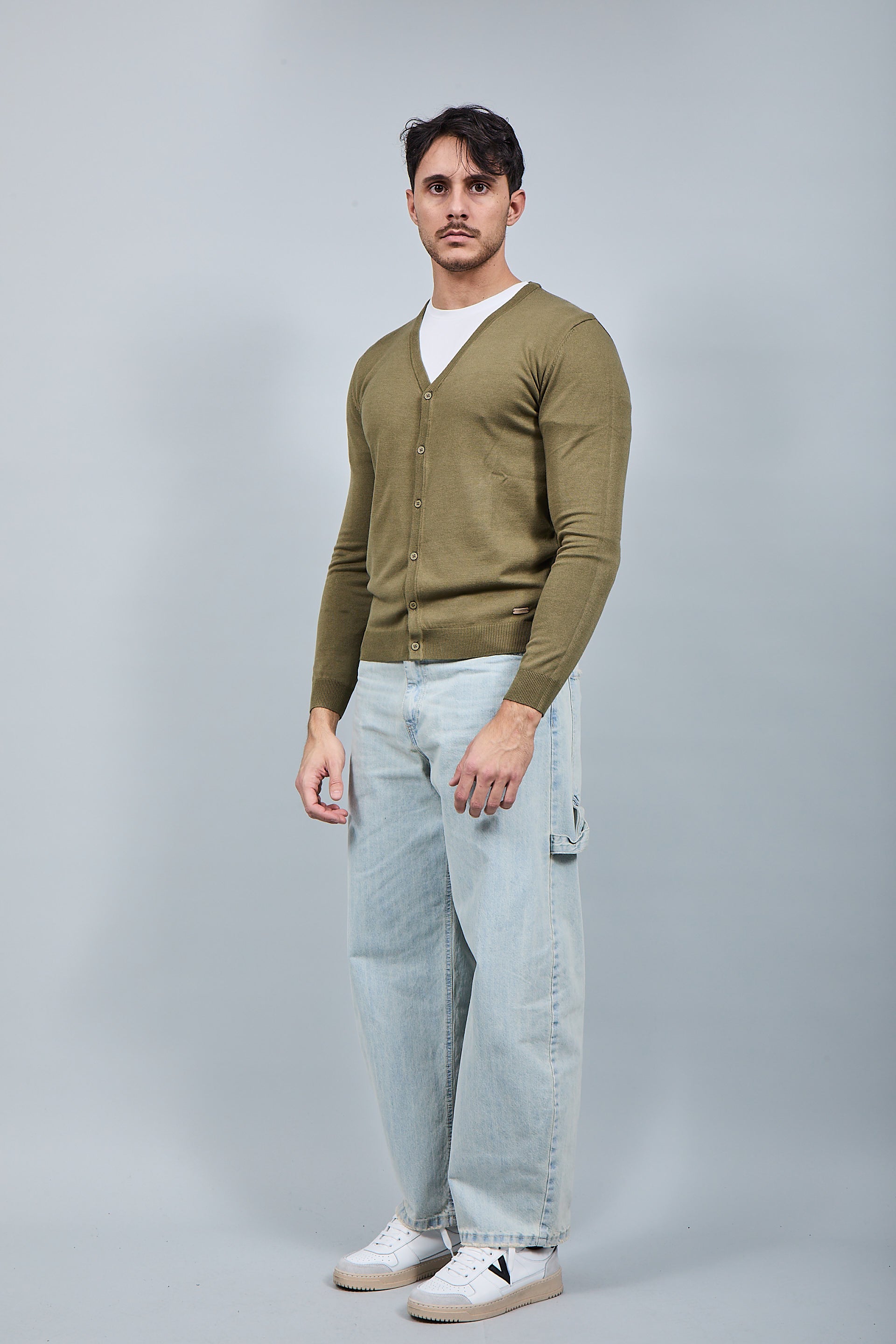 Cardigan Gianni Lupo 513 Militare