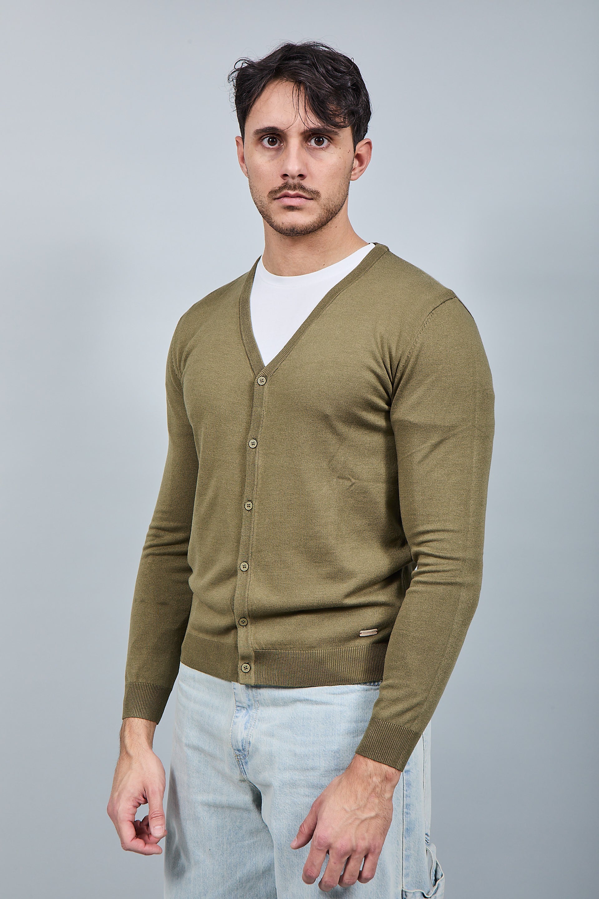 Cardigan Gianni Lupo 513 Militare