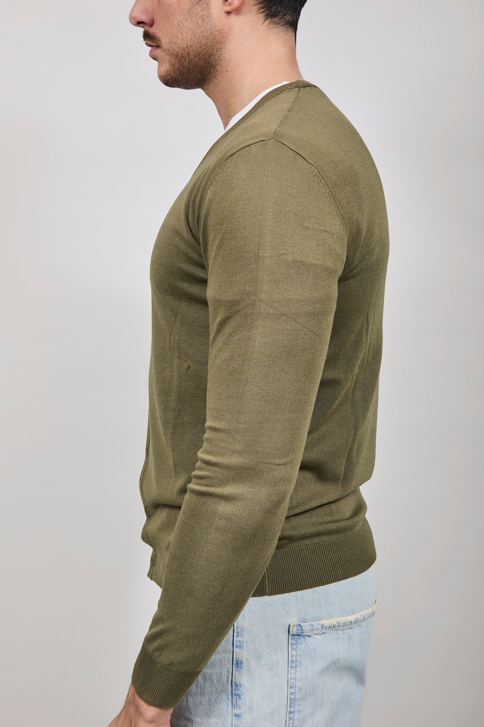 Cardigan Gianni Lupo 513 Militare