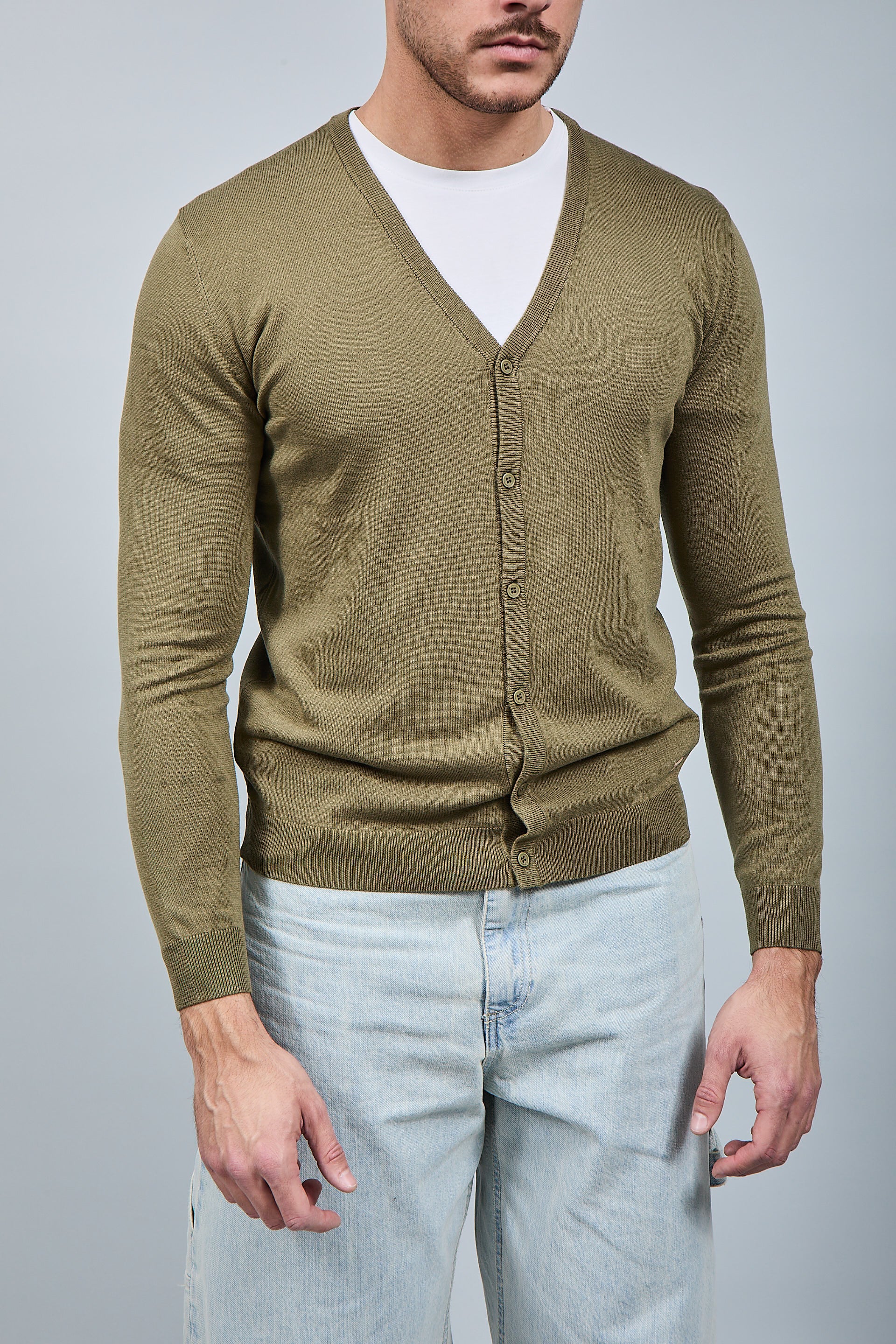 Cardigan Gianni Lupo 513 Militare