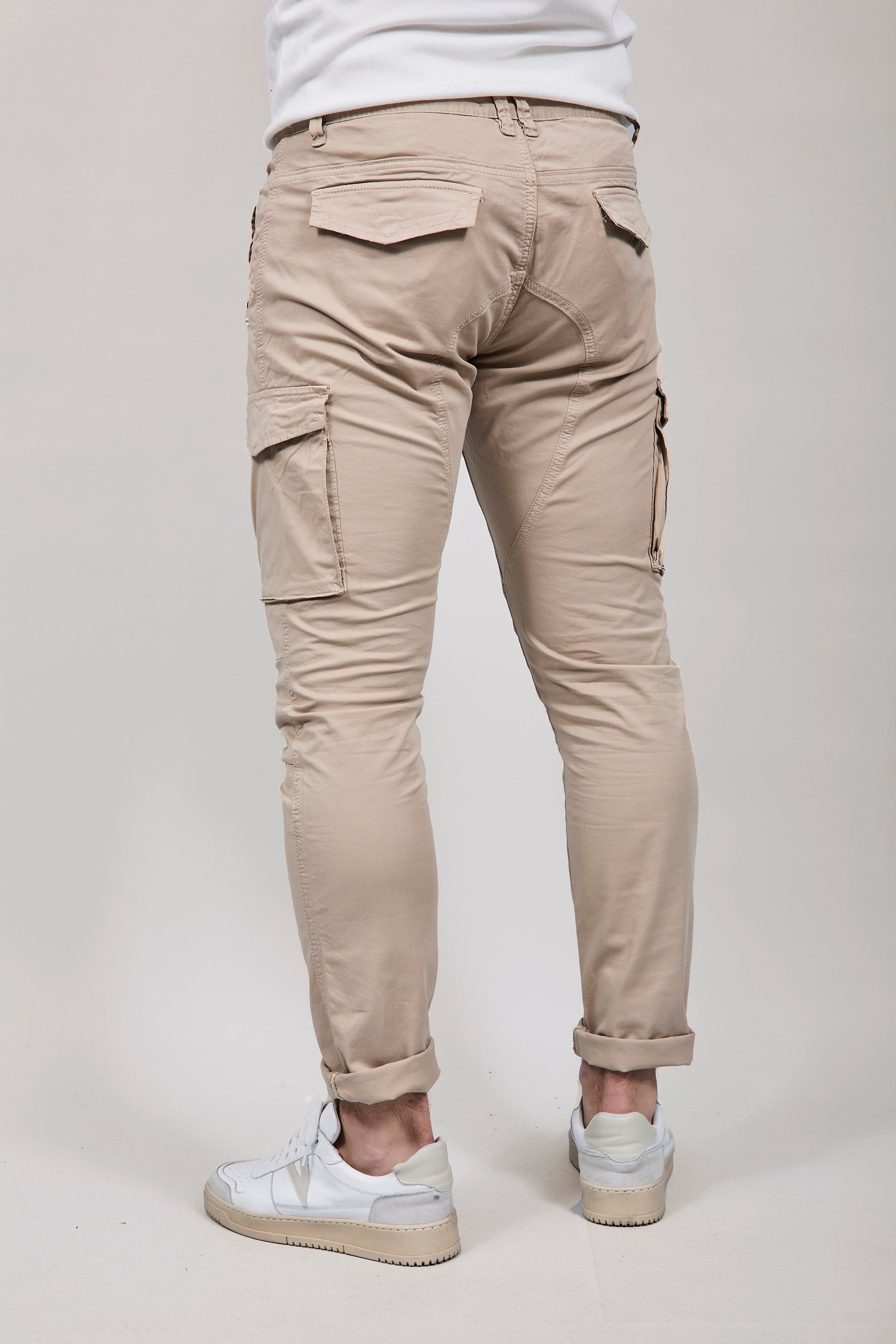 Pantalone Gianni Lupo Cargo Beige 2363