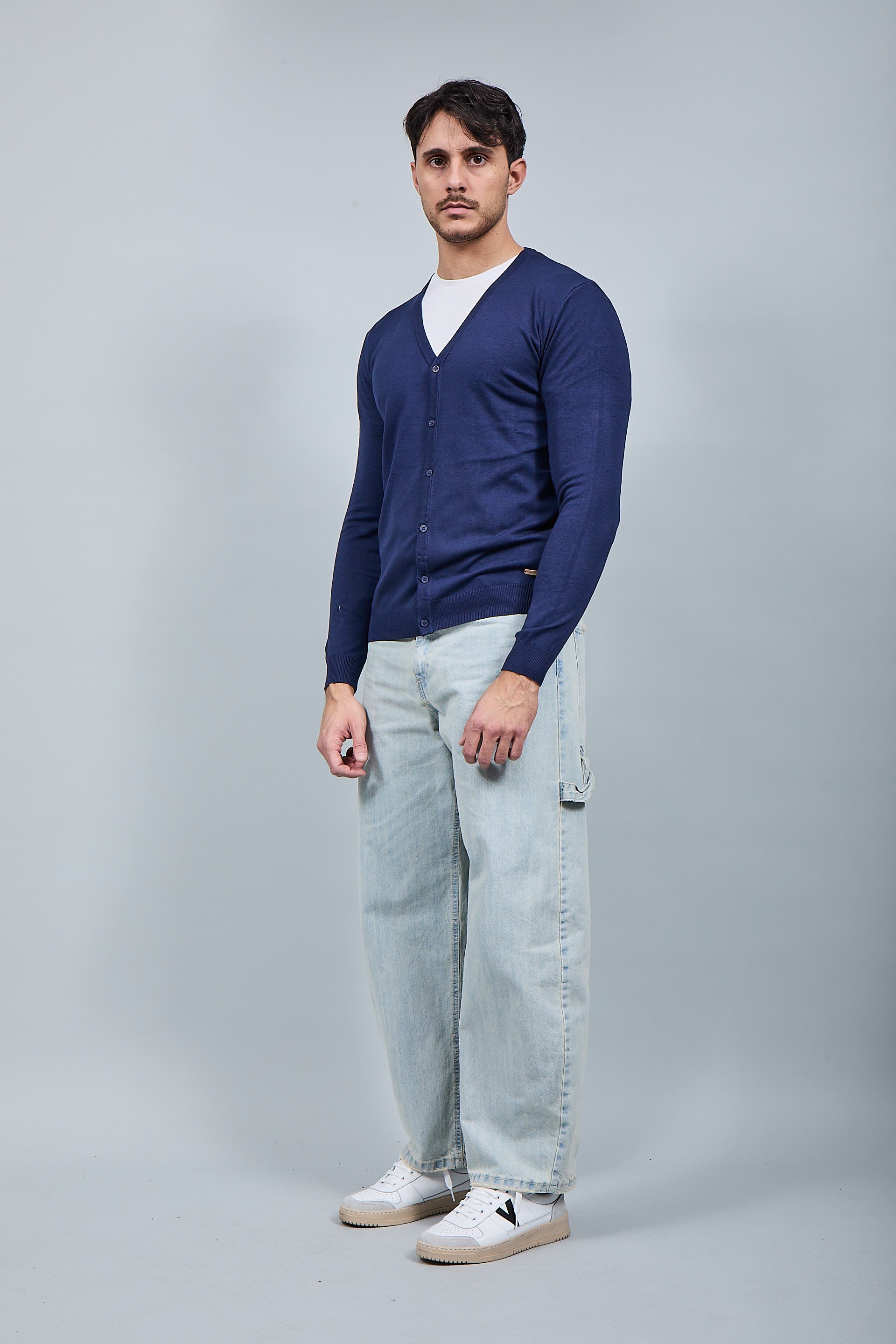 Cardigan Gianni Lupo 513 Blu