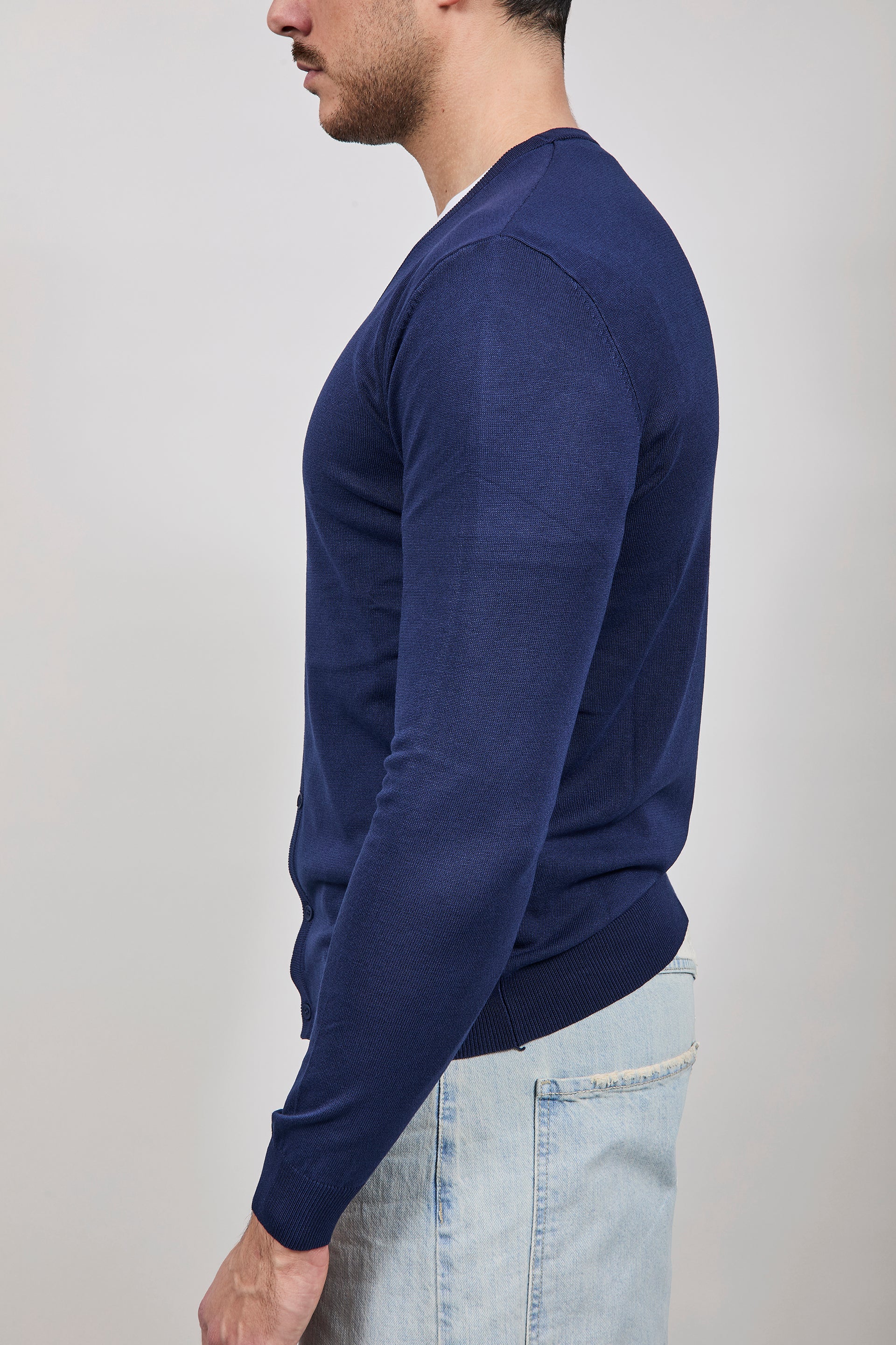 Cardigan Gianni Lupo 513 Blu