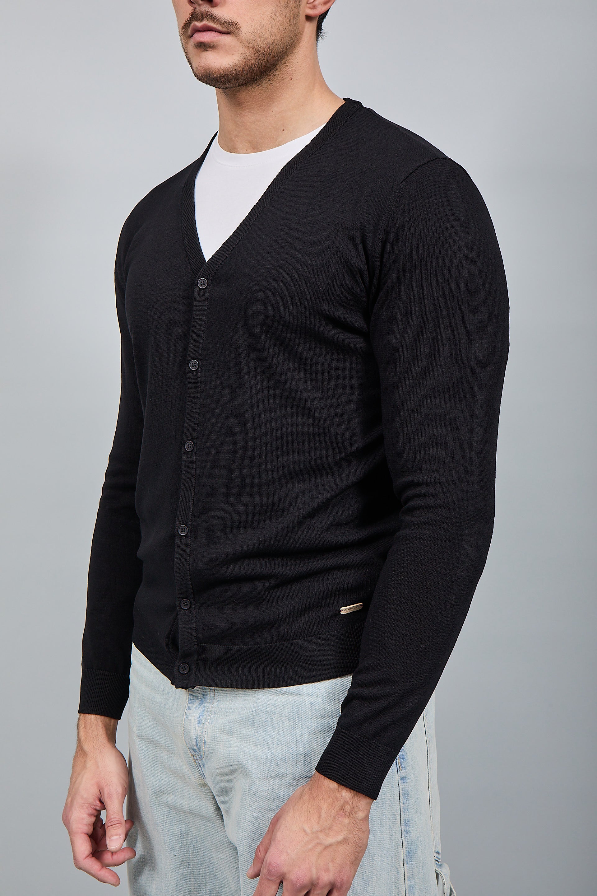 Cardigan Gianni Lupo 513 Nero